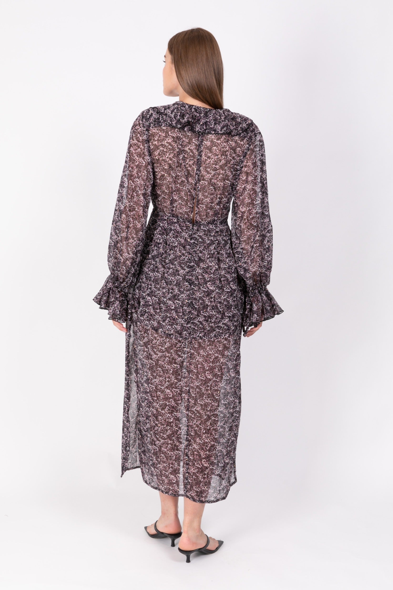 SABINA MUSAYEV - printed_chiffon_w_plumetti_black_ss_22