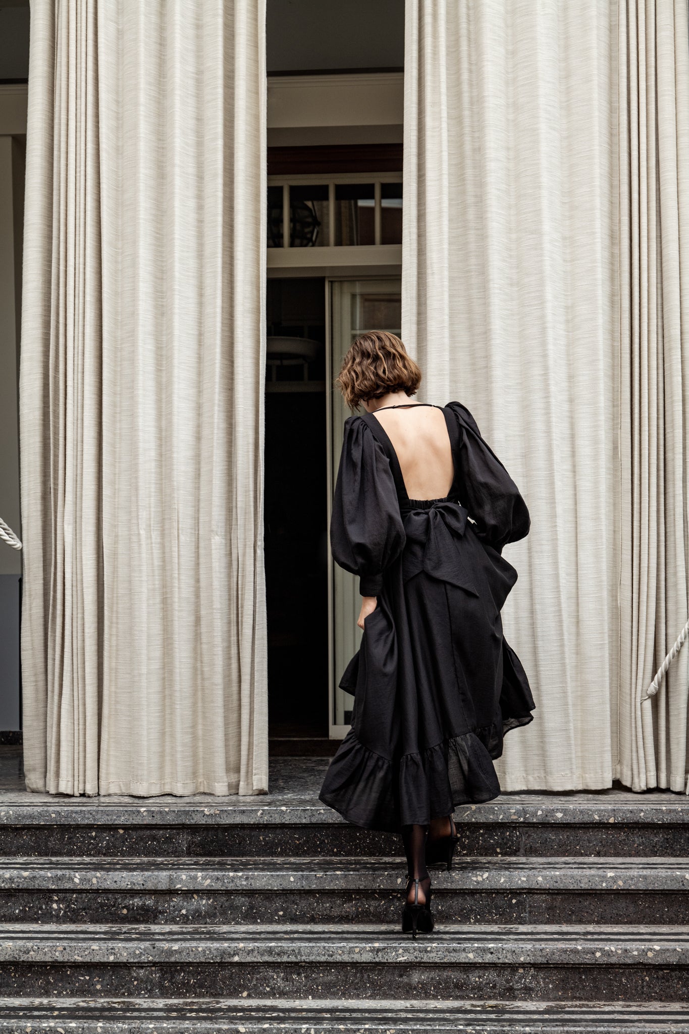 SABINA MUSAYEV - woven_viscose_blend_black