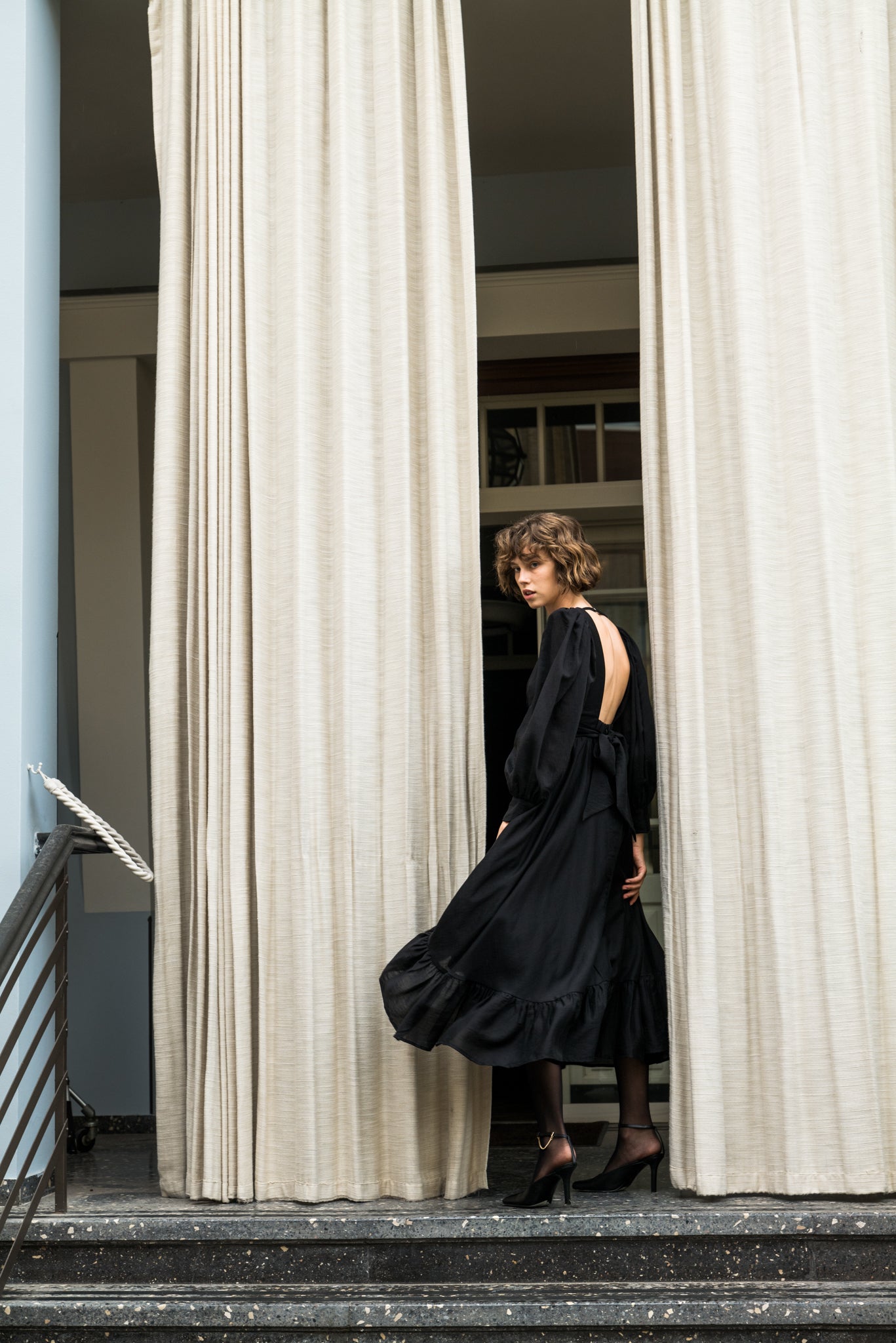 SABINA MUSAYEV - woven_viscose_blend_black