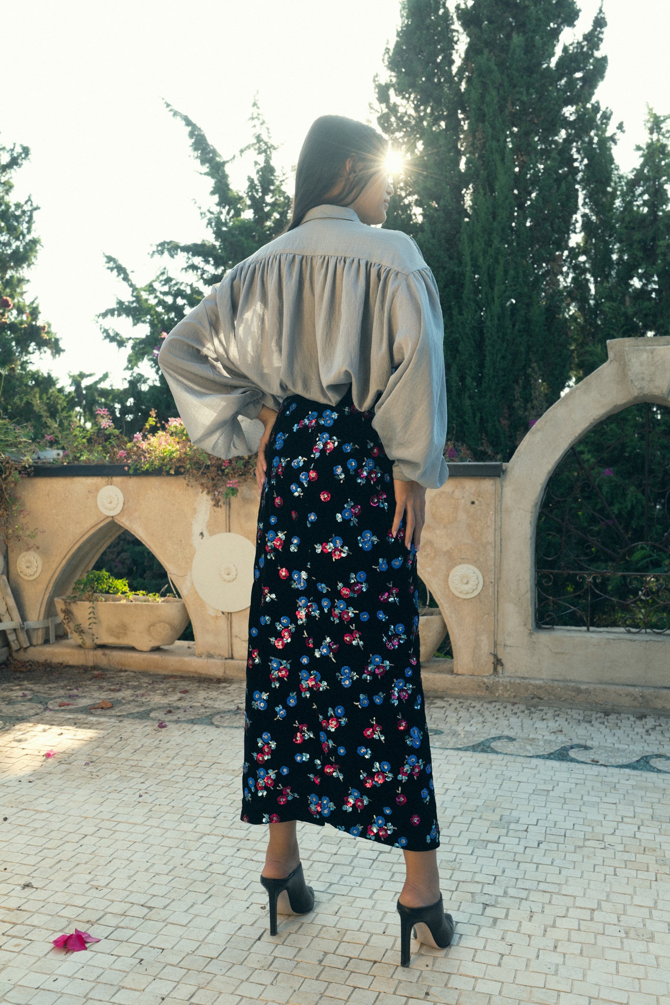 SABINA MUSAYEV - woven_viscose_blend_grey