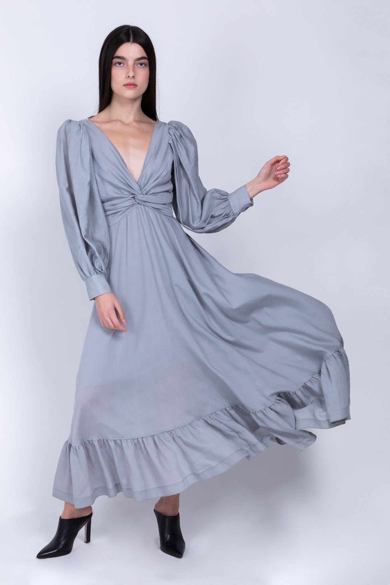 SABINA MUSAYEV - woven_viscose_blend_grey