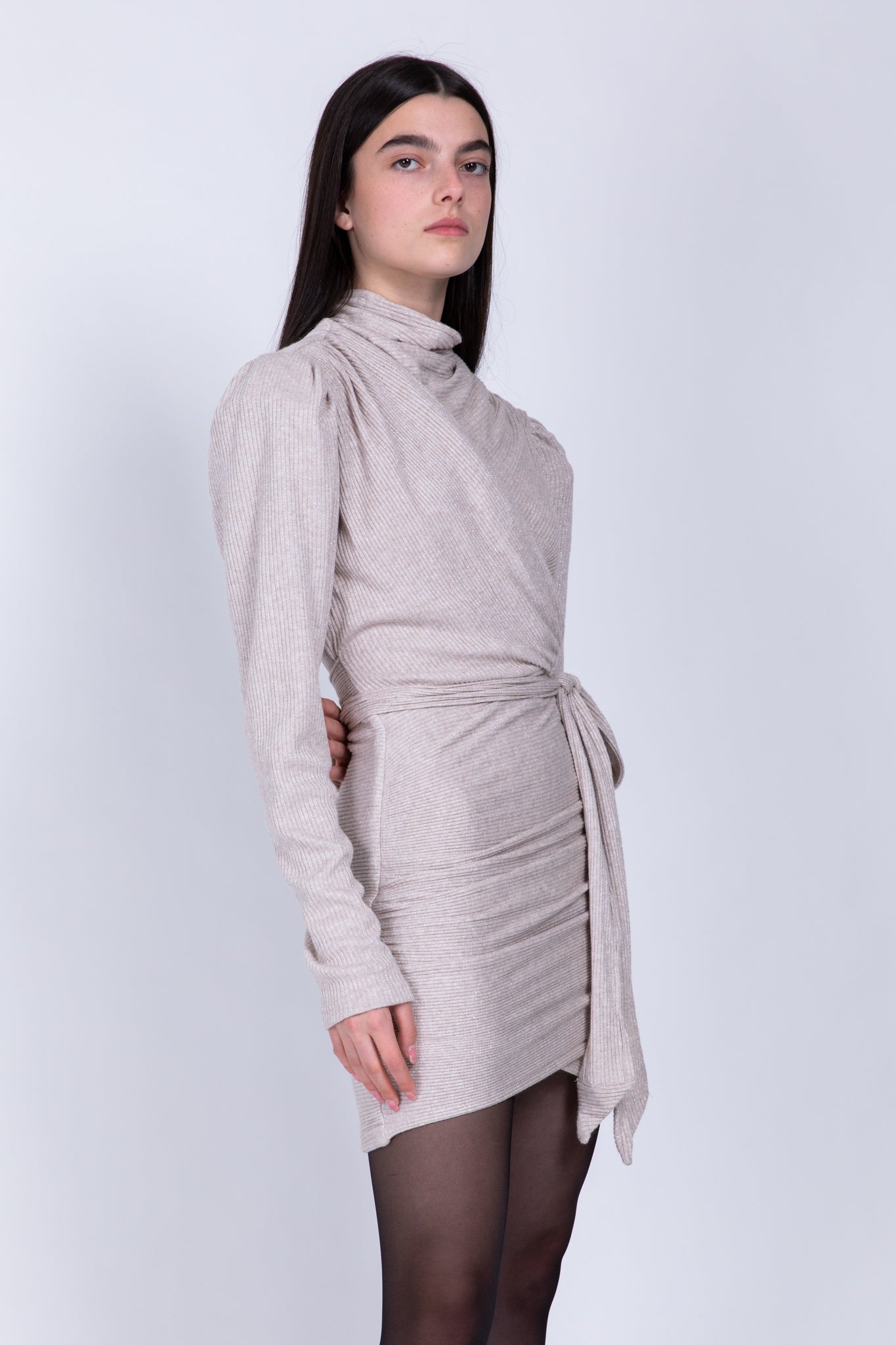 SABINA MUSAYEV - lurex_rib_knit_stone