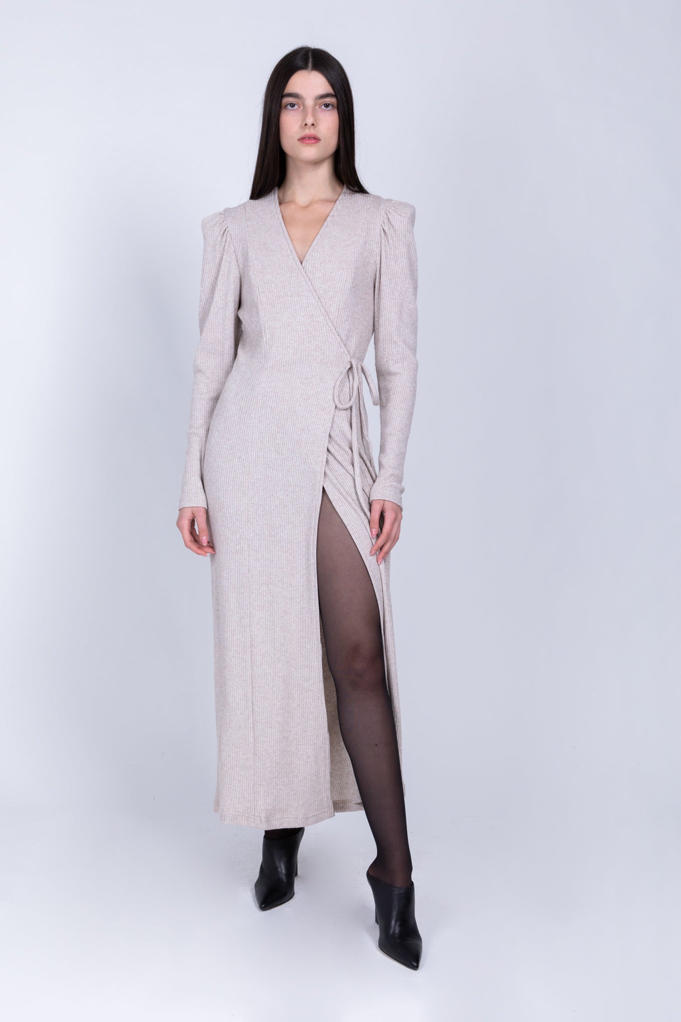 SABINA MUSAYEV - lurex_rib_knit_stone