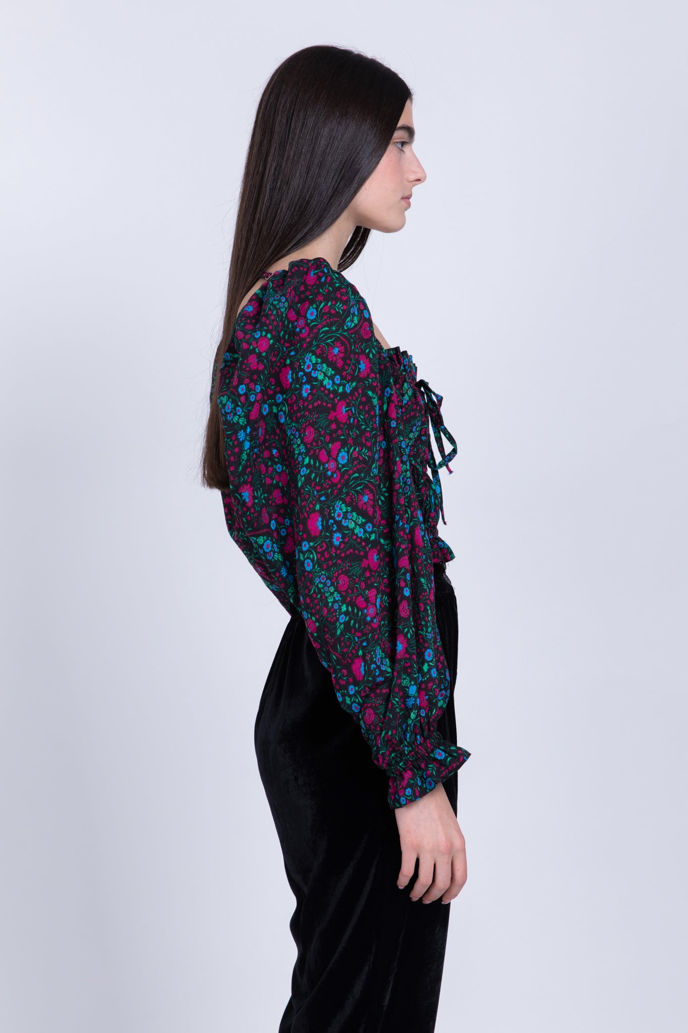 SABINA MUSAYEV - printed_woven_viscose_black