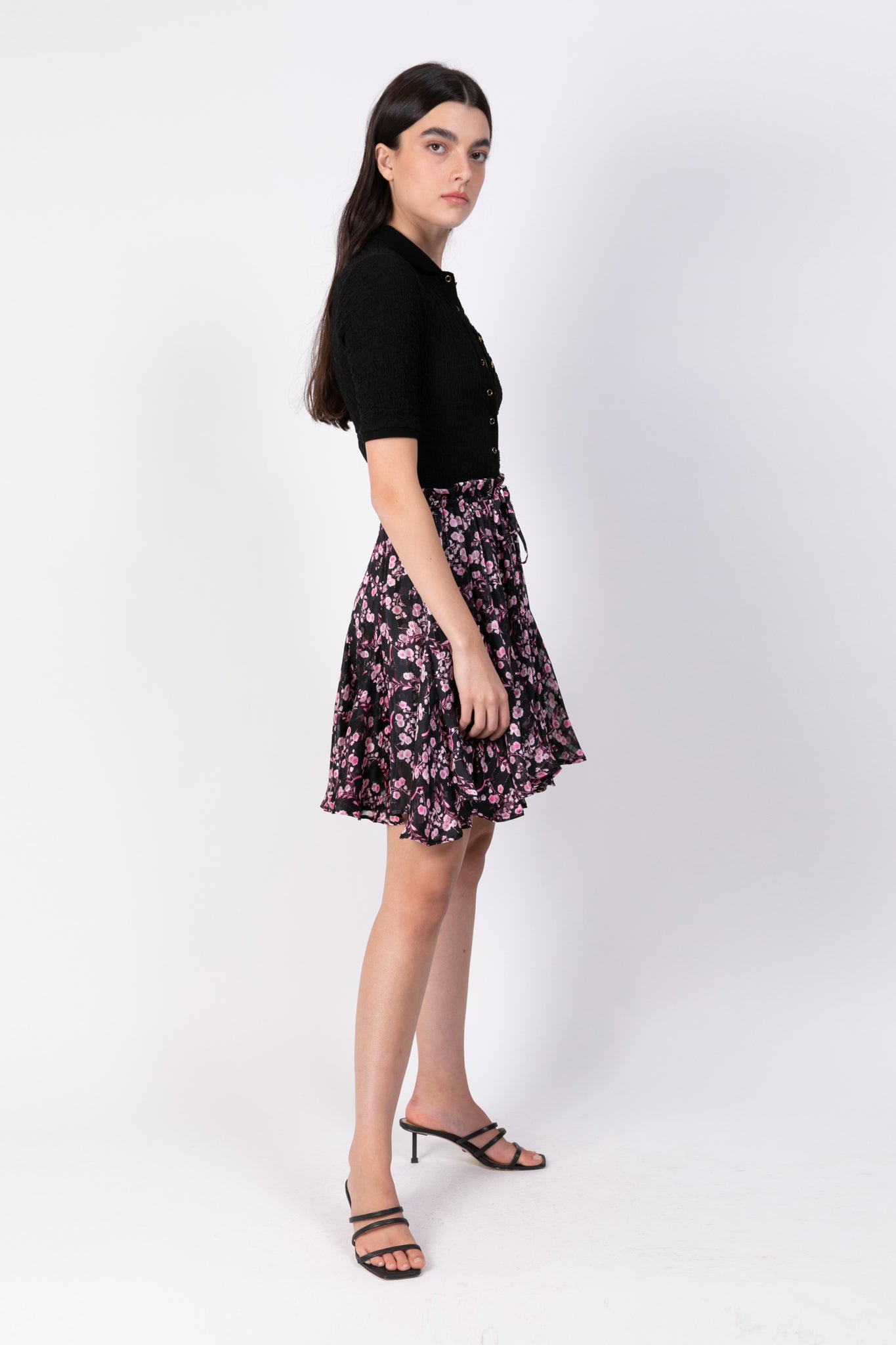 SABINA MUSAYEV- printed_chiffon_w_lurex_black