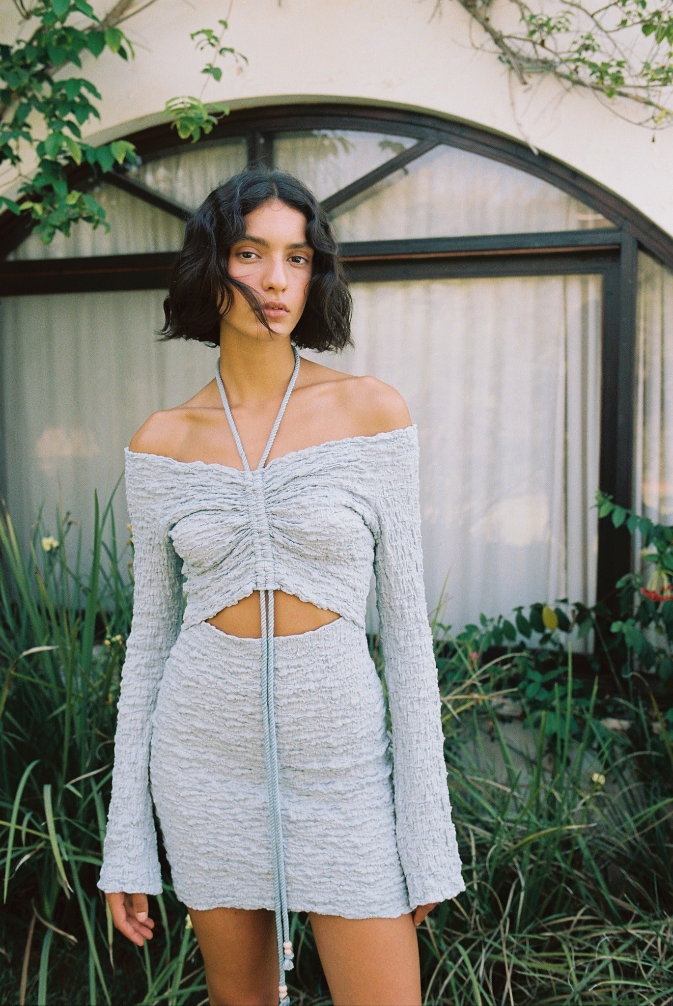 SABINA MUSAYEV - crinkled_knit_sky_blue_23_24