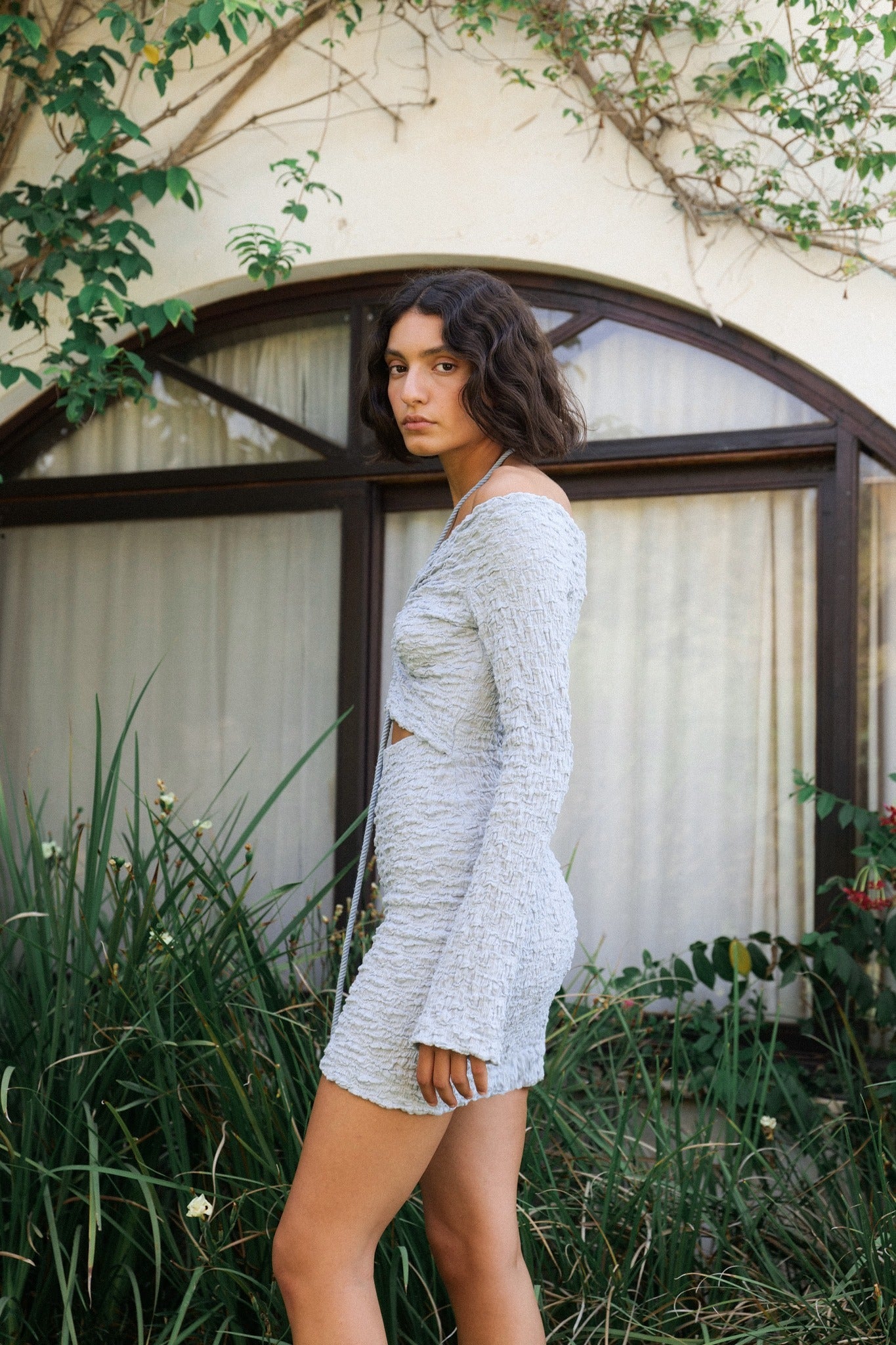 SABINA MUSAYEV - crinkled_knit_sky_blue_23_24