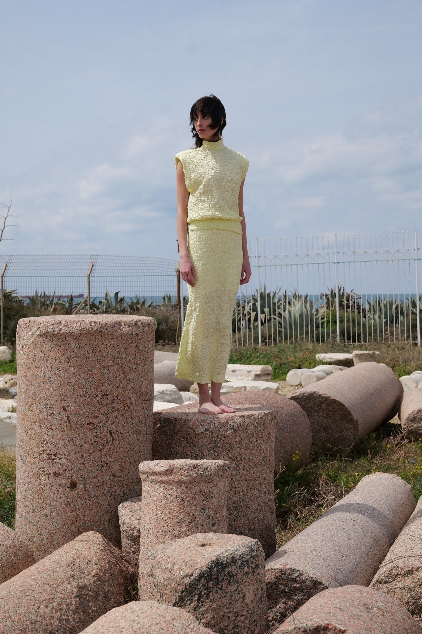 SABINA MUSAYEV - crinkled_knit_lime_23