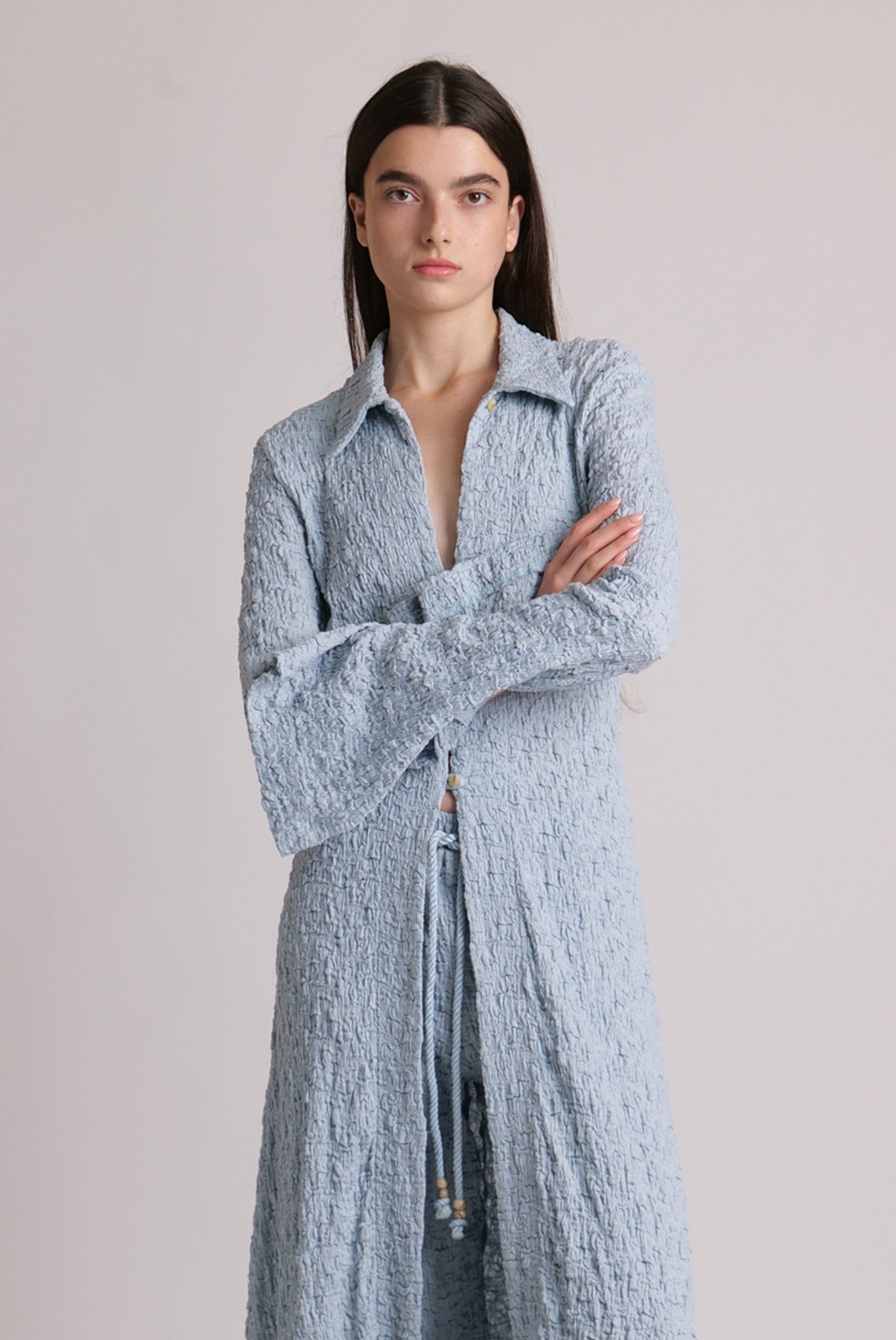 SABINA MUSAYEV - crinkled_knit_sky_blue_23_24