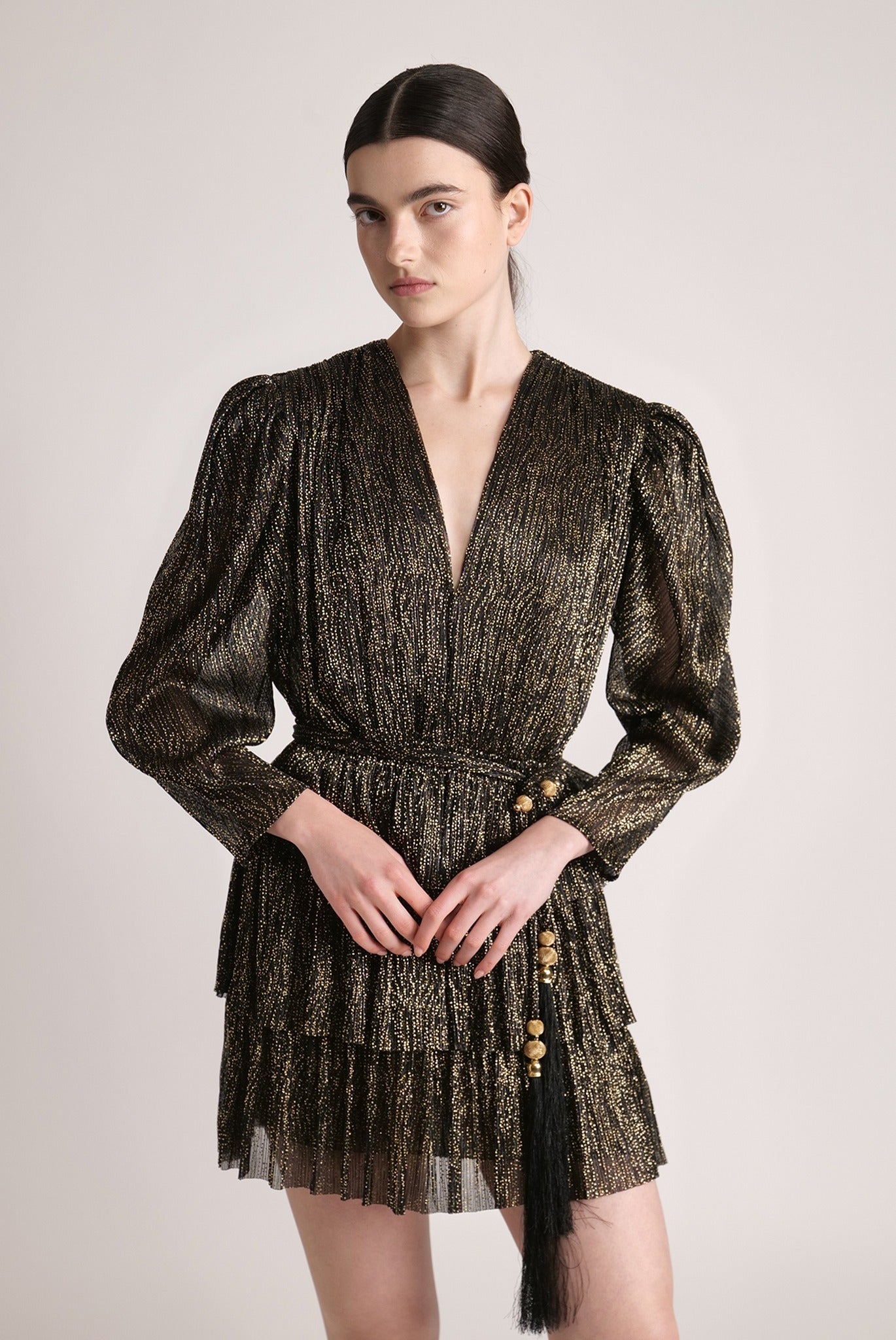 SABINA MUSAYEV - ray_lurex_w_sprinkled_foil_black_spring_24