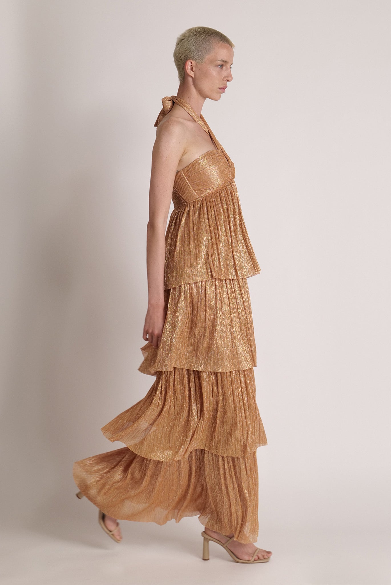 SABINA MUSAYEV - ray_lurex_w_sprinkled_foil_mandarine_spring_24