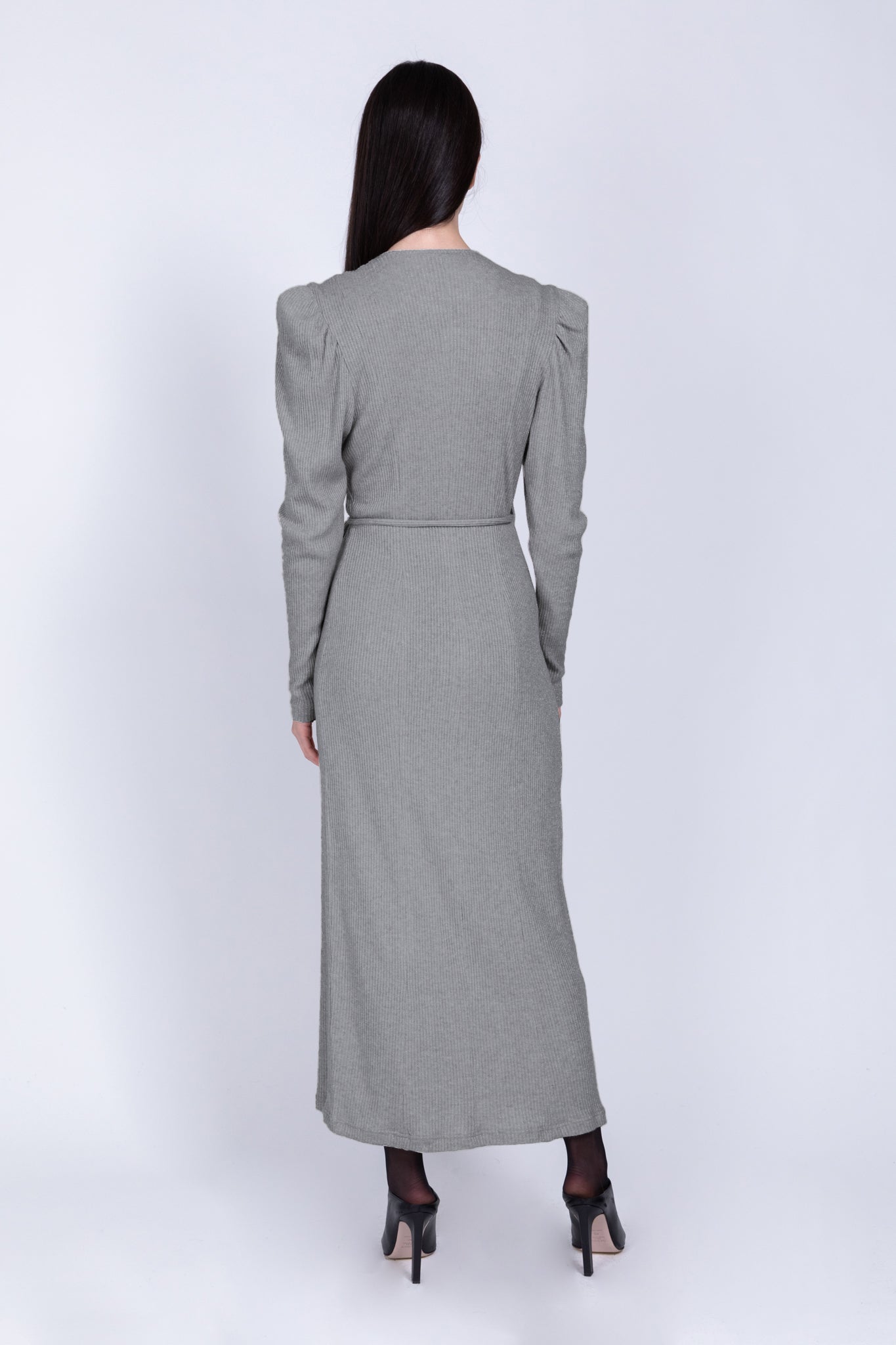 SABINA MUSAYEV - lurex_rib_knit_grey