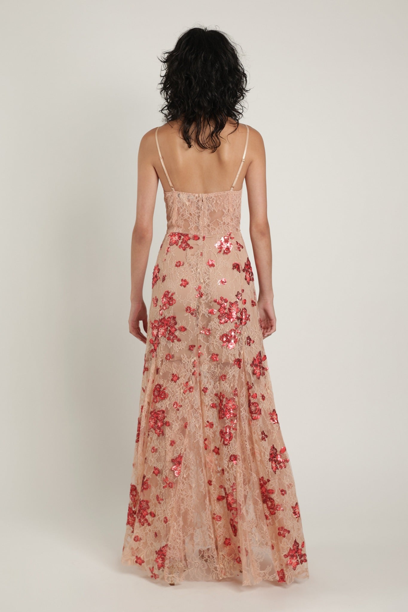 SABINA MUSAYEV - floral_sequin_on_soltice_lace_red_on_nude_summer_24