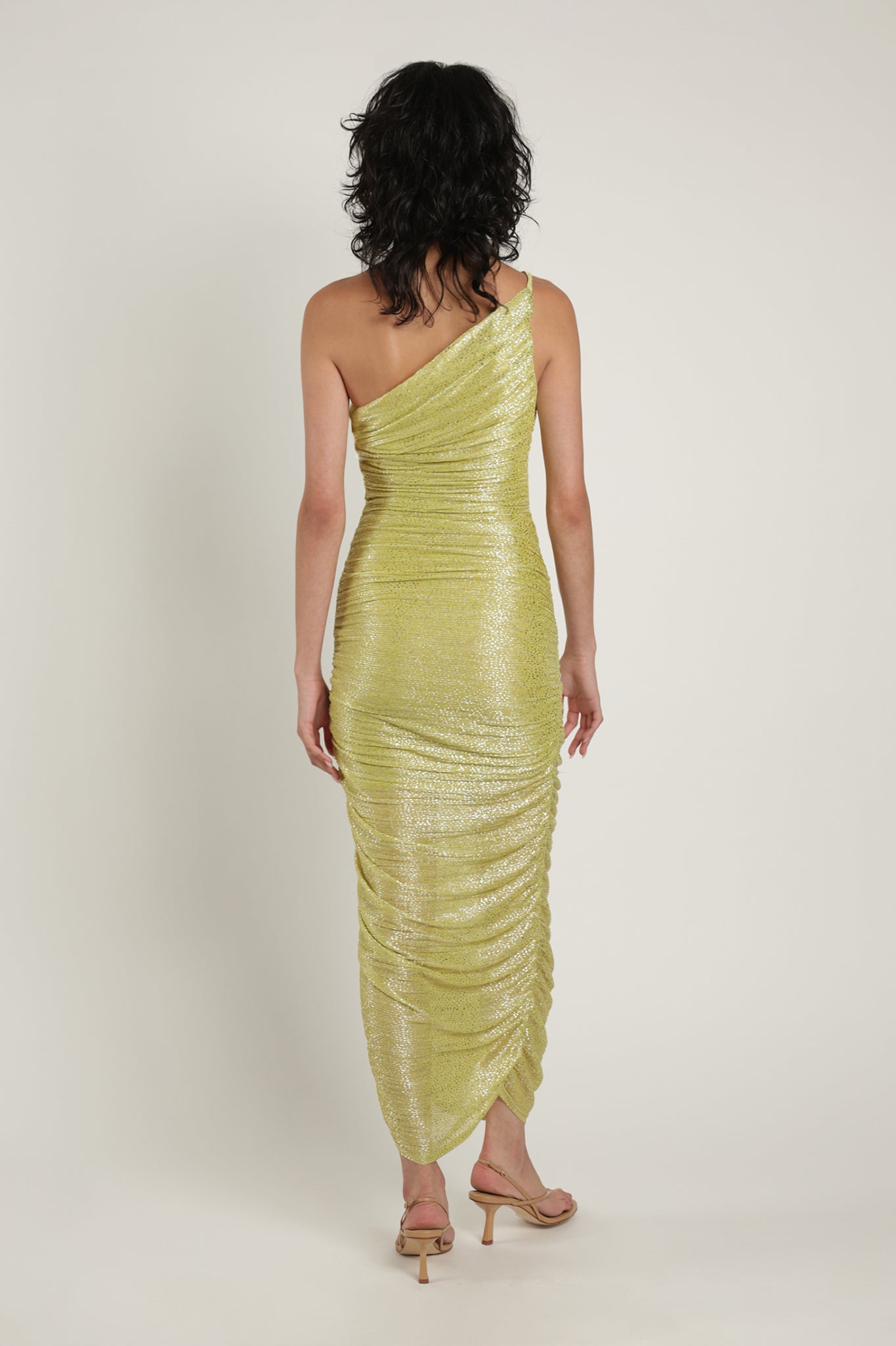 SABINA MUSAYEV - pleated_knit_w_speckled_foil_sunny_lime_summer_24