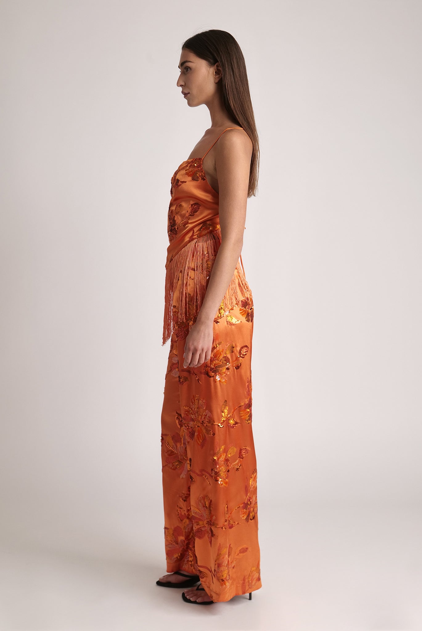 SABINA MUSAYEV - blossom_sequins_on_satin_orange_spring_24