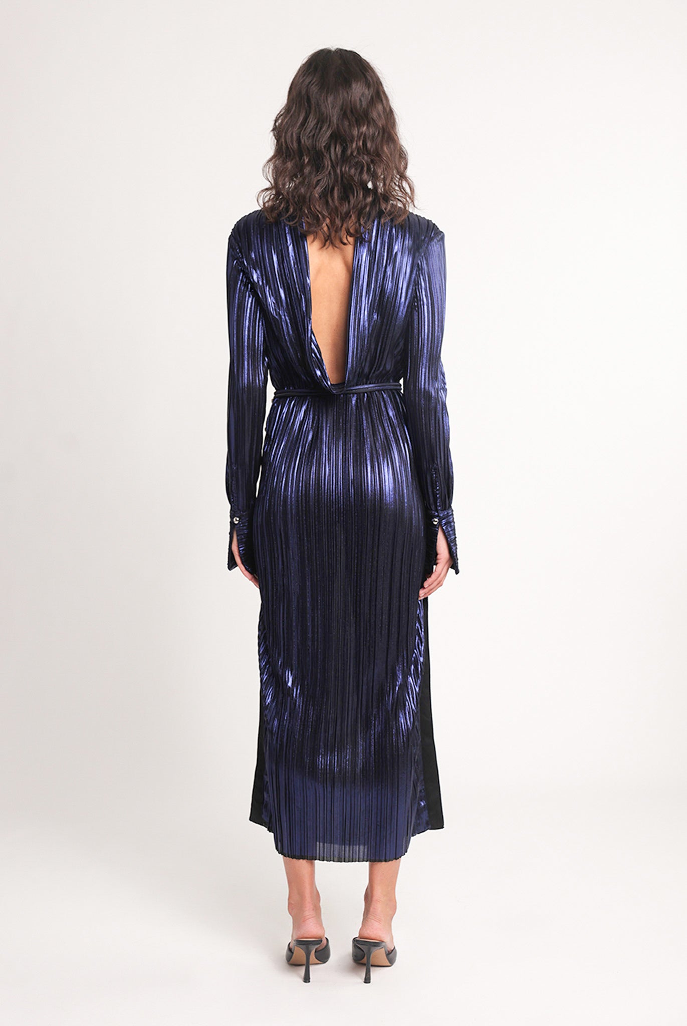 SABINA MUSAYEV - foil_pleated_knit_midnight_spring_25