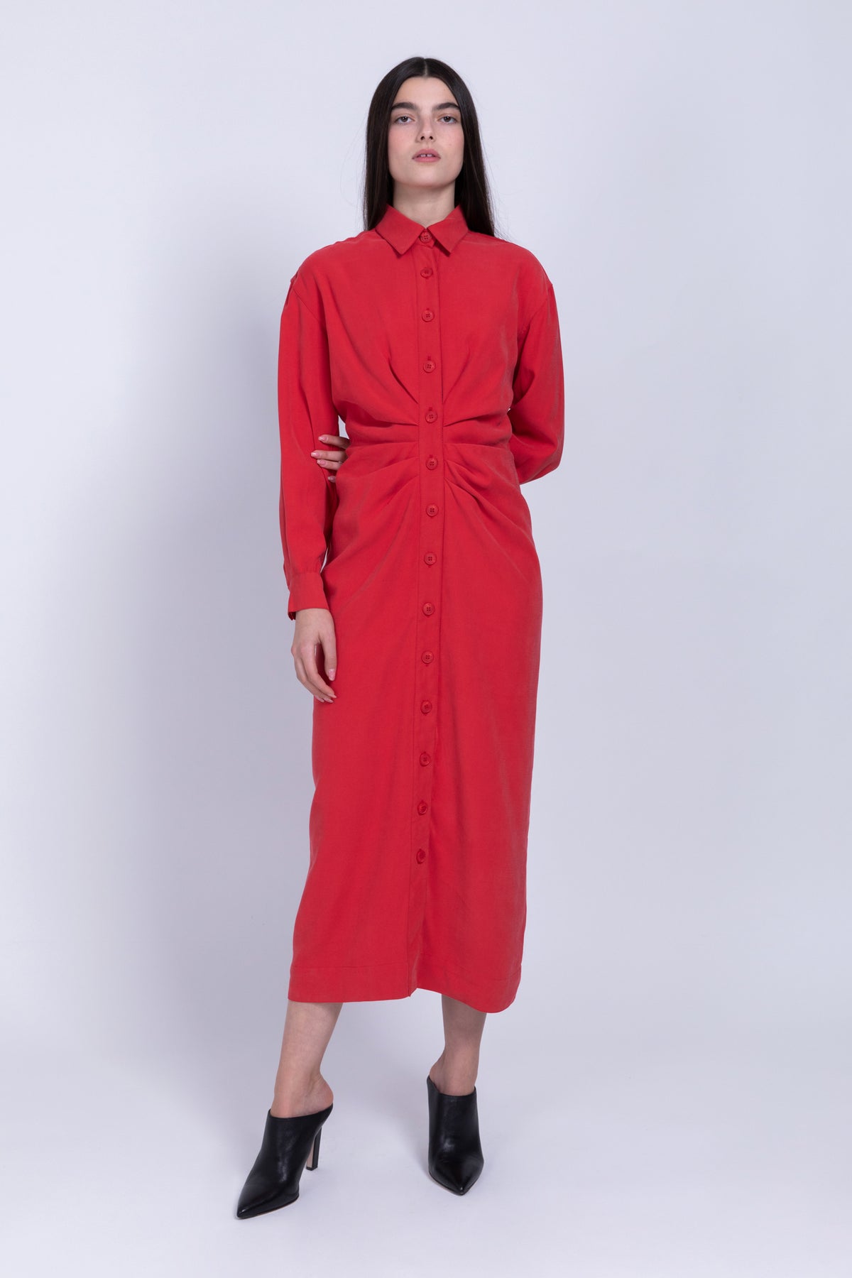 SABINA MUSAYEV - diagonal_viscose_blend_red