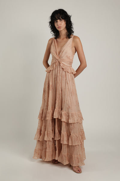 ワンピース Bibiy. CAMELLIA RIBBON DRESS CAMELLIA DRESS – Sabina Musayev USA