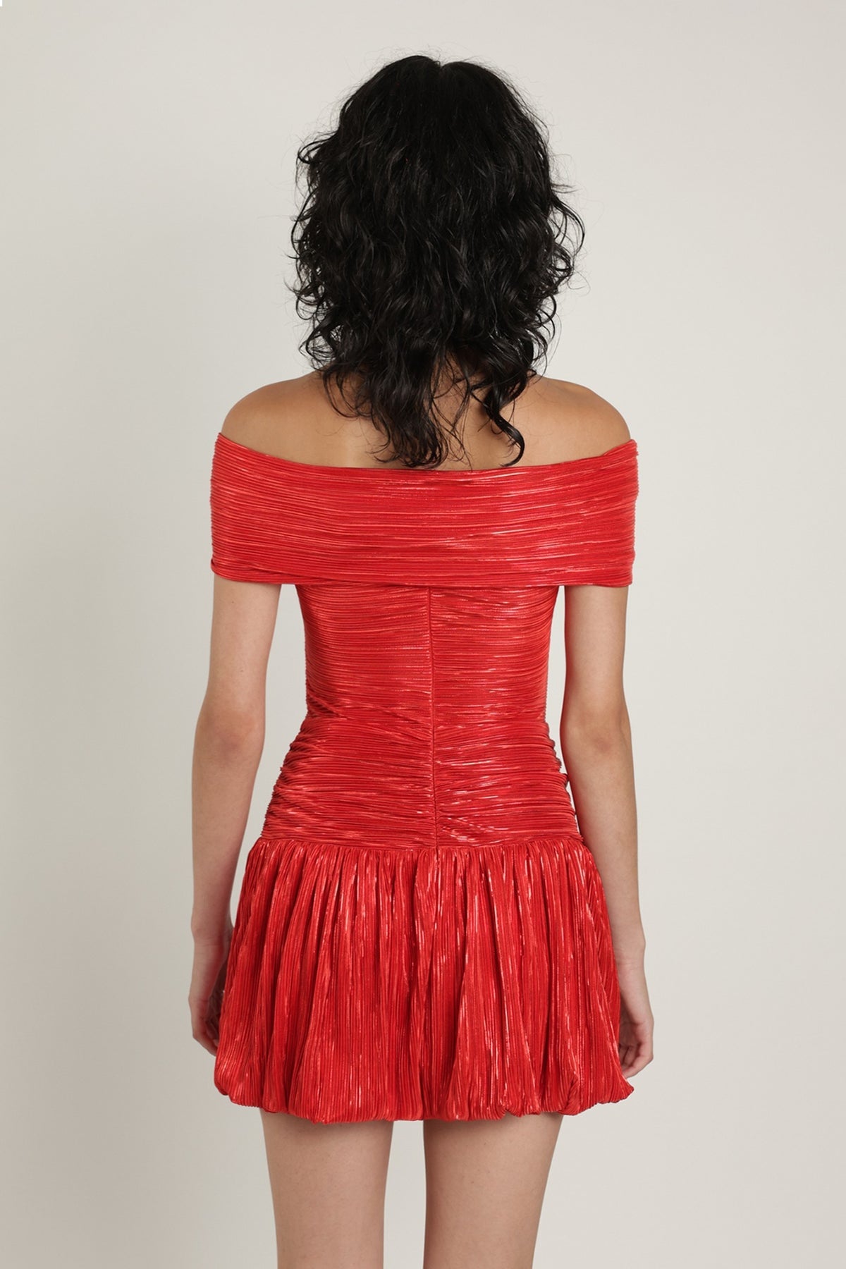 SABINA MUSAYEV - pleated_knit_w_foil_radiant_red_summer_24