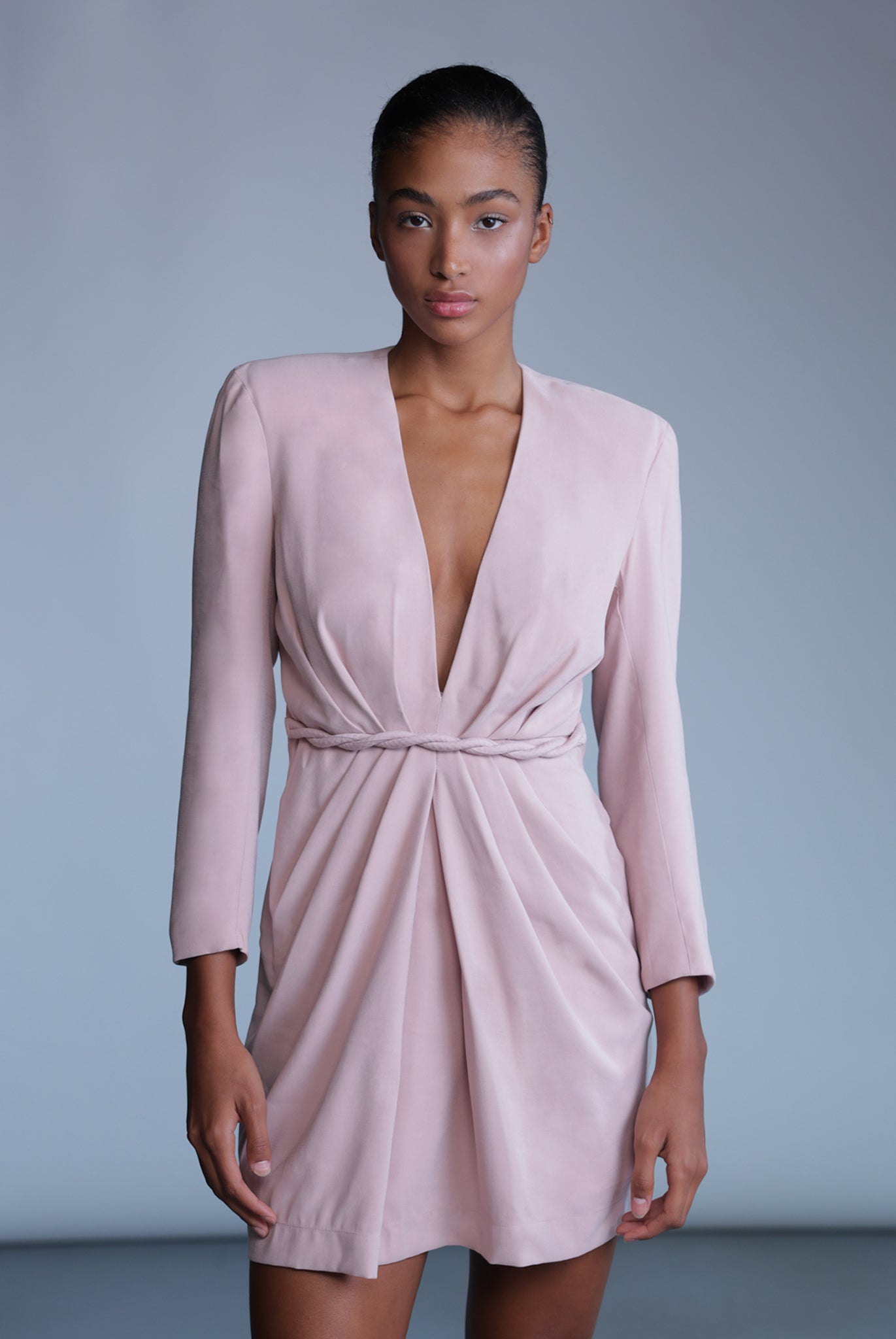 SABINA MUSAYEV - diagonal_viscose_blend_smoked_rose_pre_fall_24_25