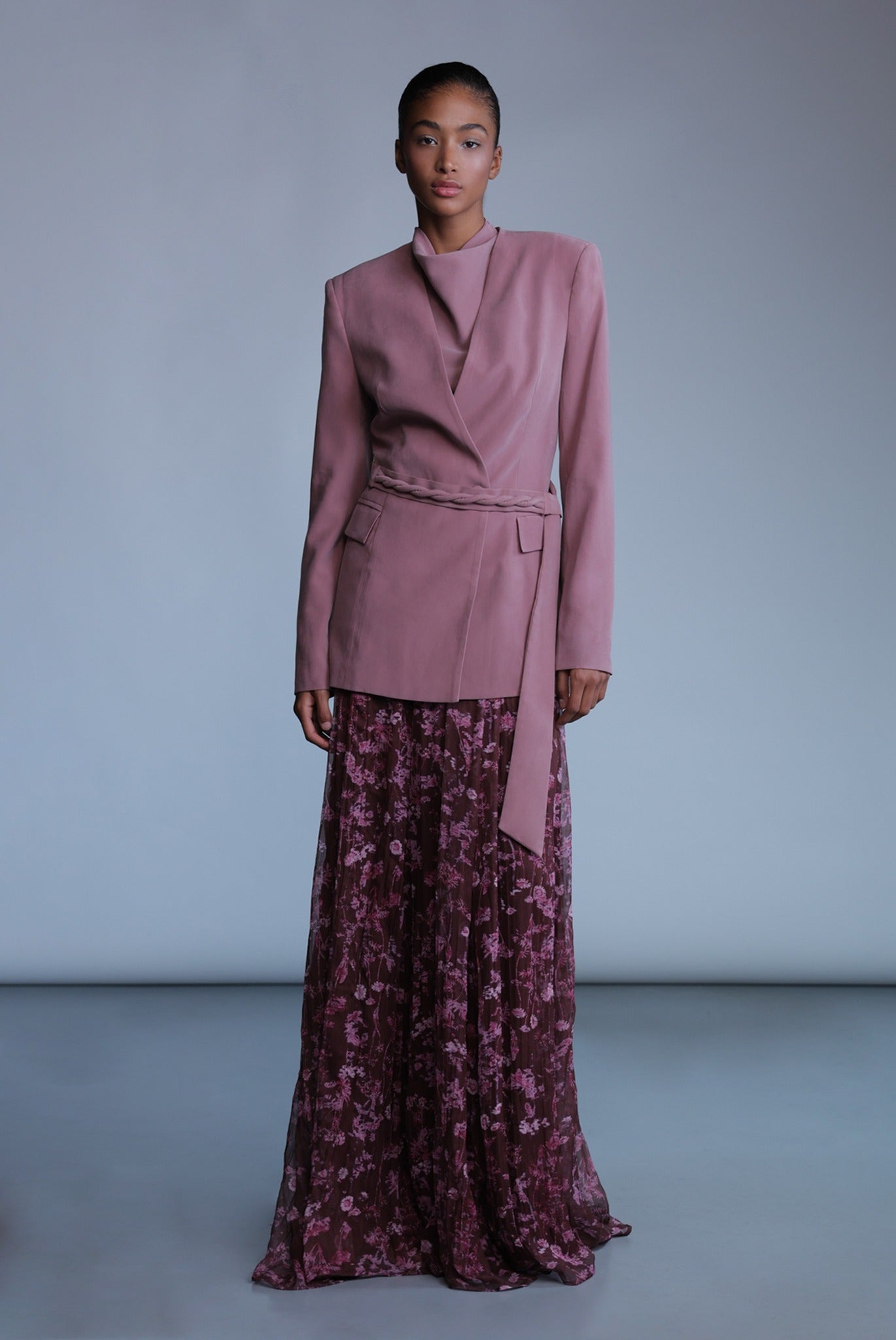 SABINA MUSAYEV - diagonal_viscose_blend_ash_rose_pre_fall_24_25