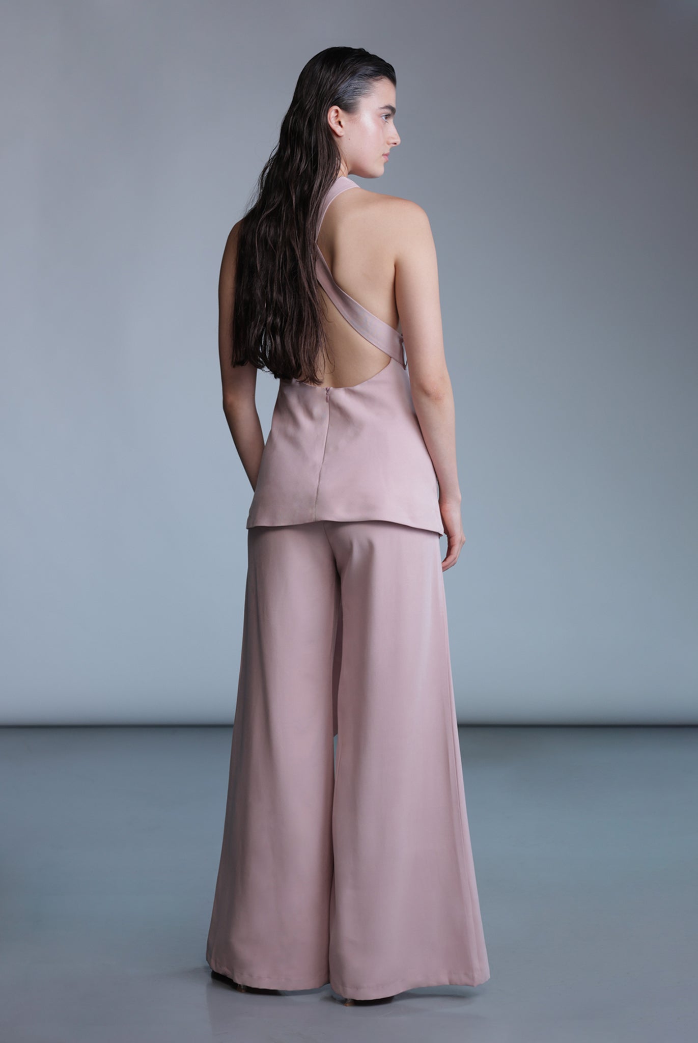 SABINA MUSAYEV - diagonal_viscose_blend_smoked_rose_pre_fall_24_25