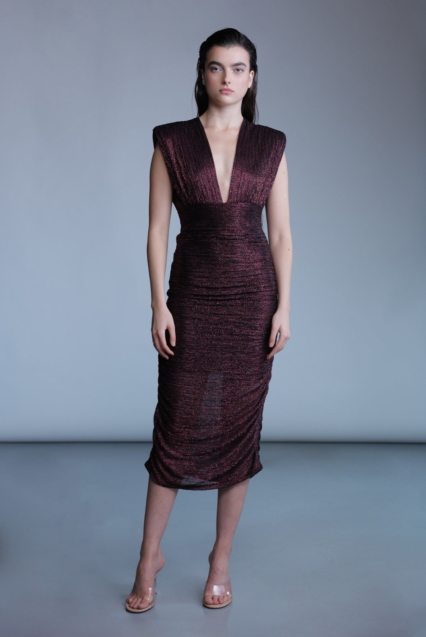 SABINA MUSAYEV - ray_lurex_w_foil_dark_raisin_pre_fall_24_25