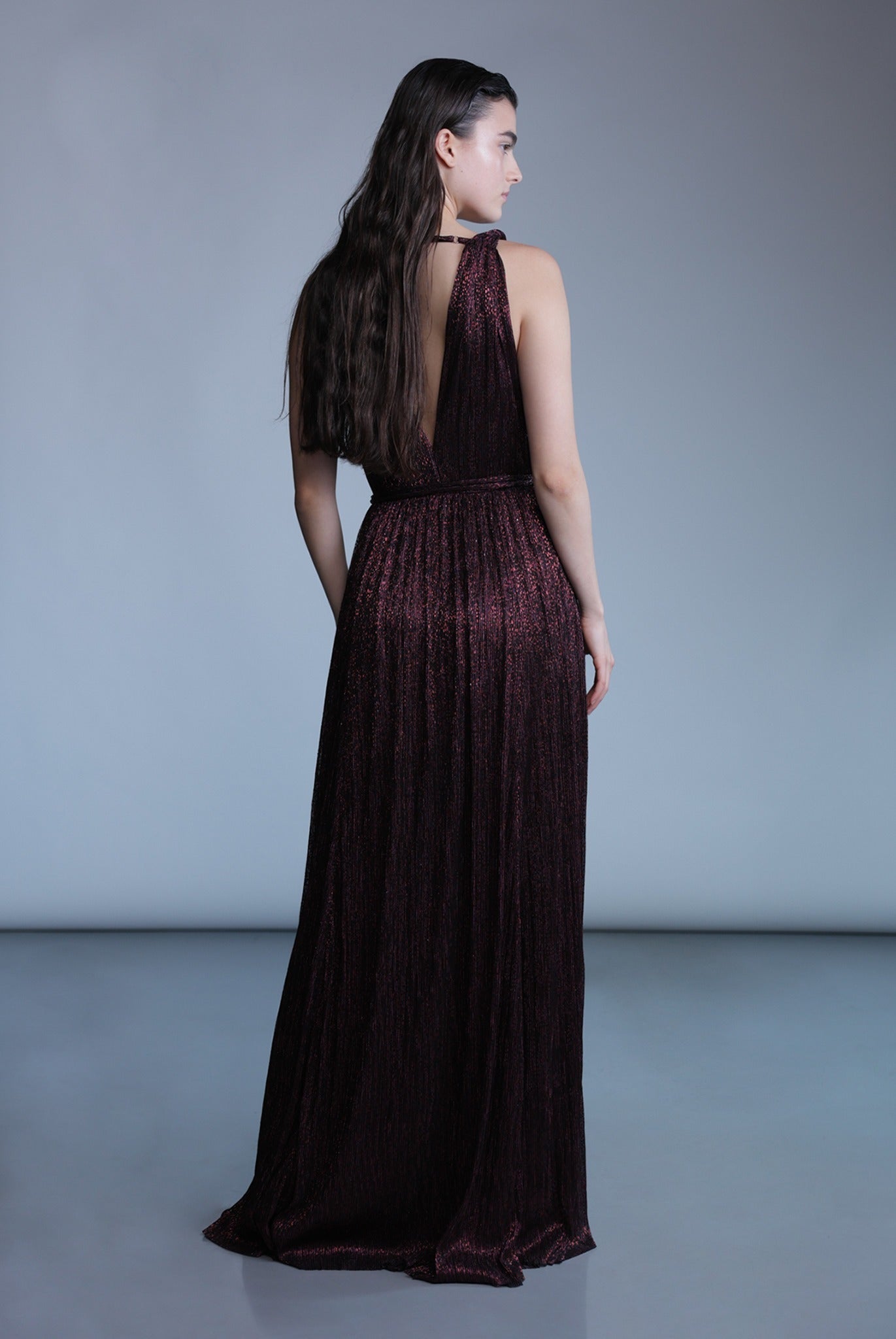 SABINA MUSAYEV - ray_lurex_w_foil_dark_raisin_pre_fall_24_25