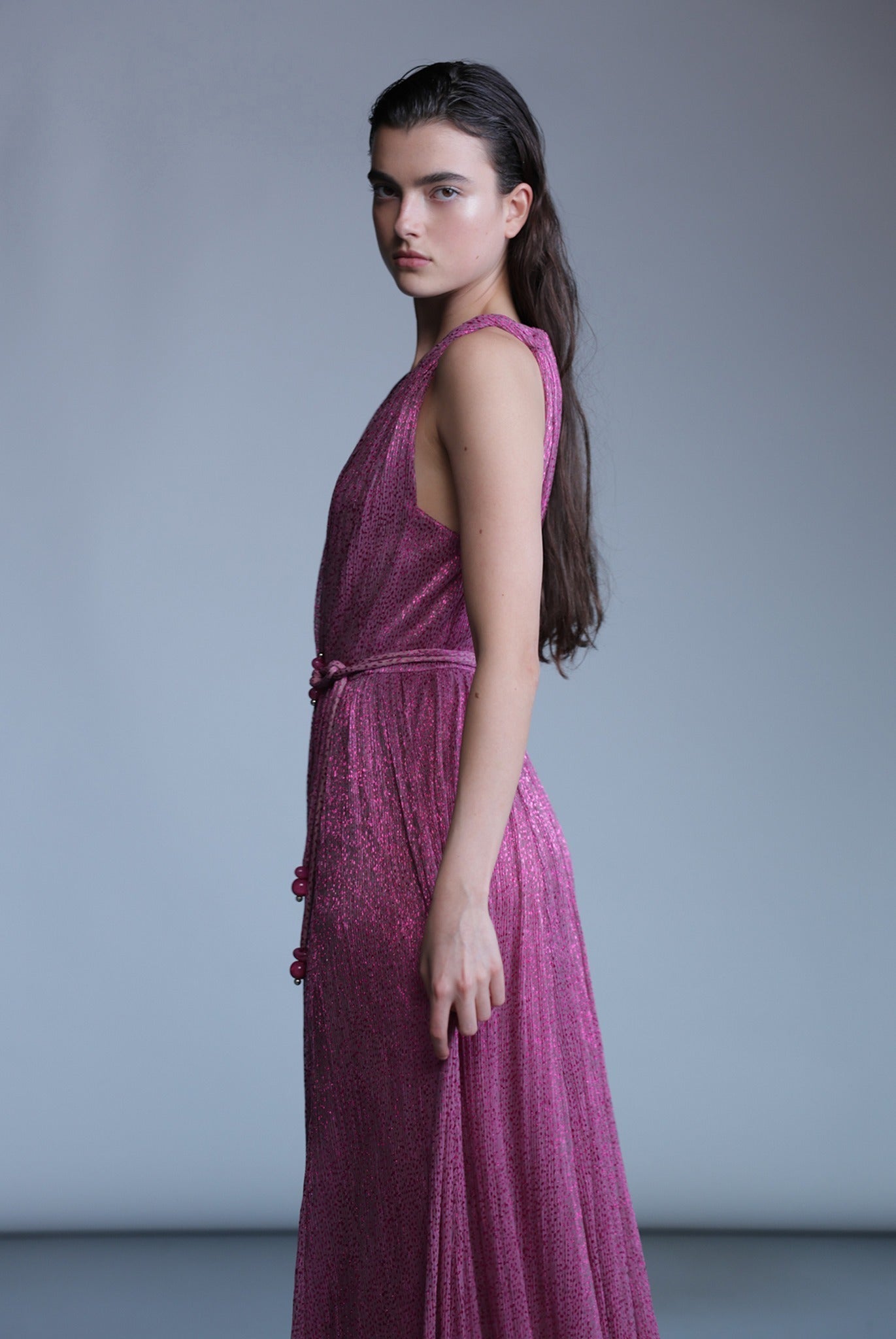 SABINA MUSAYEV - ray_lurex_w_foil_mulberry_pre_fall_24_25