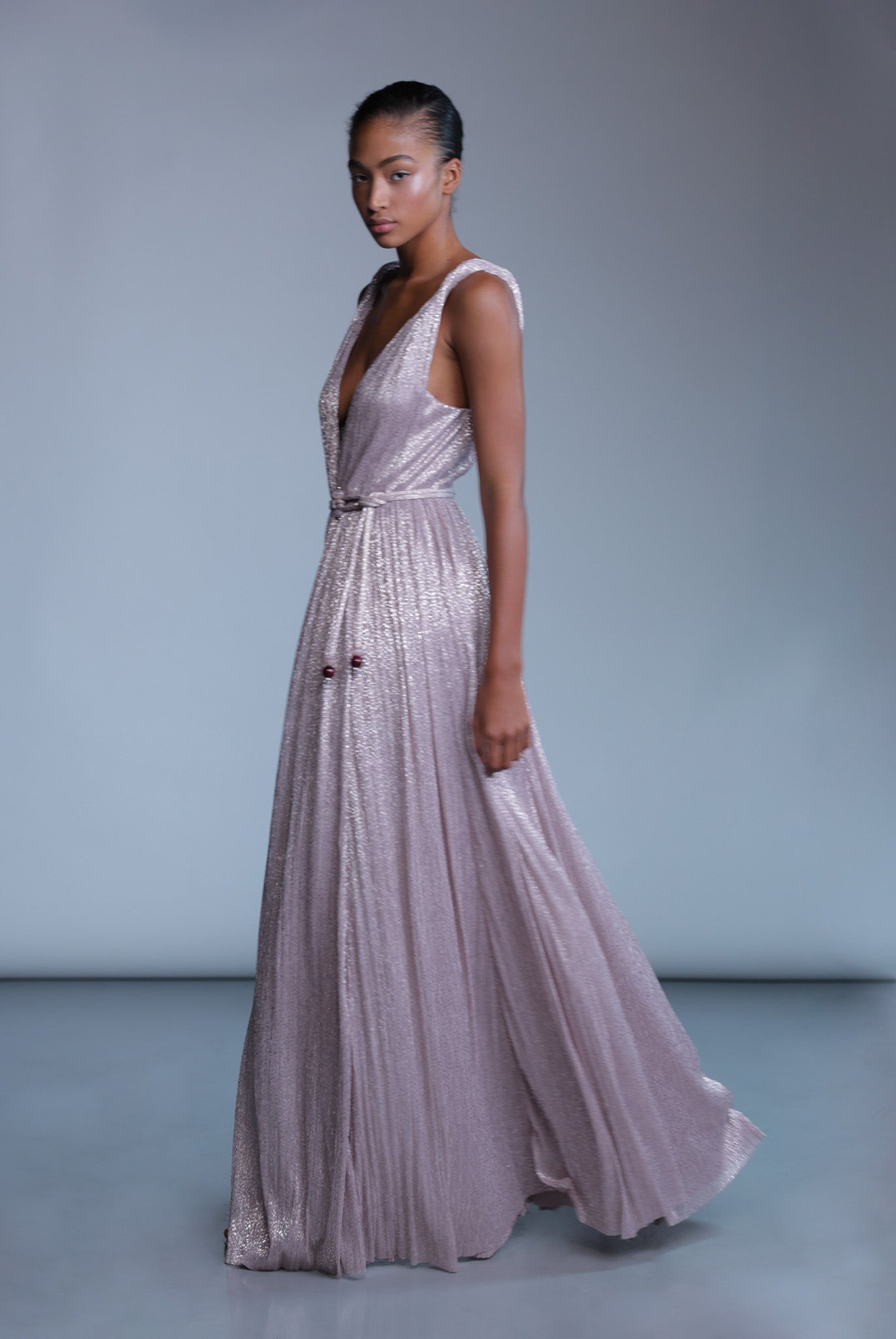 SABINA MUSAYEV - ray_lurex_w_foil_rose_quartz_pre_fall_24_25