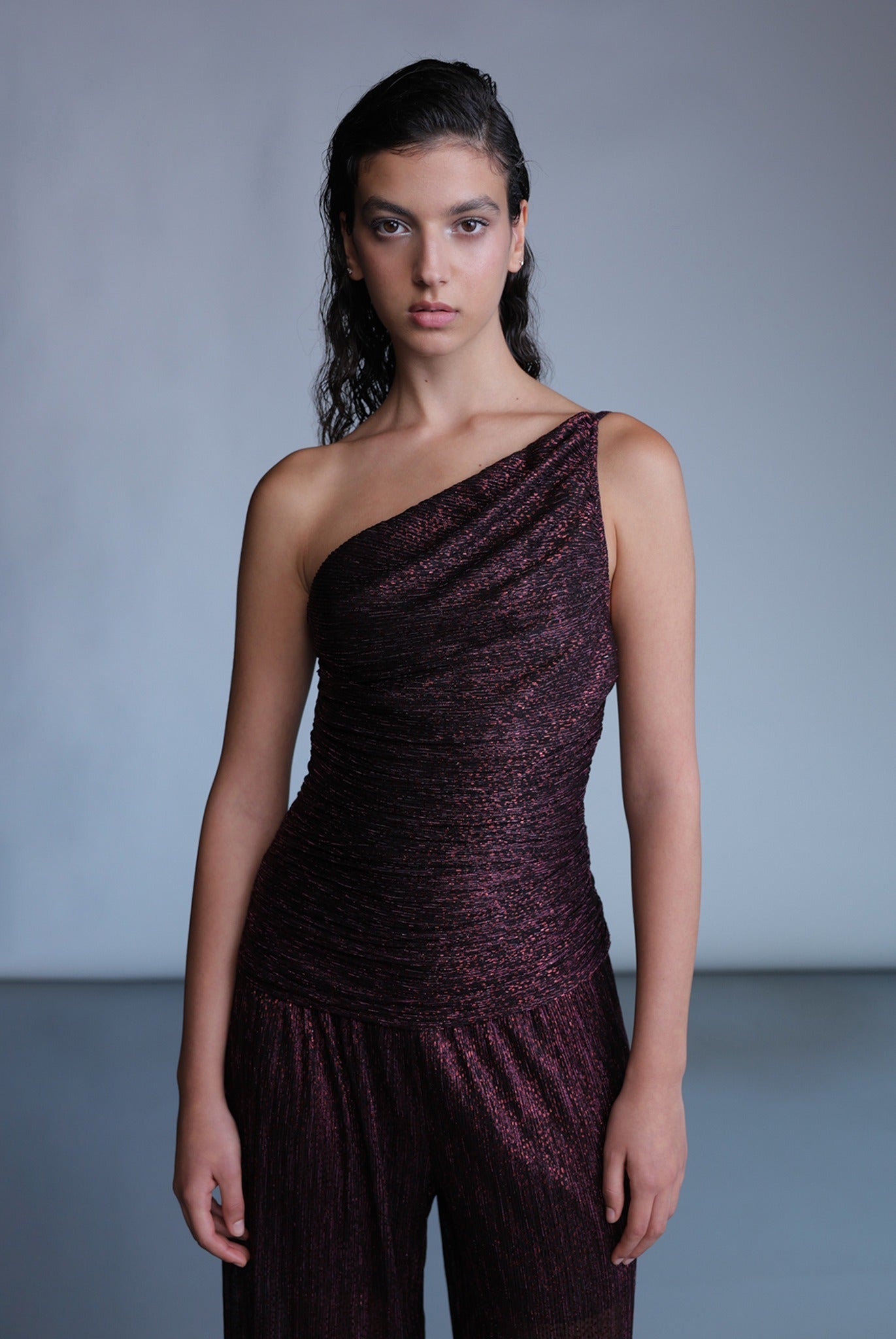 SABINA MUSAYEV - ray_lurex_w_foil_dark_raisin_pre_fall_24_25