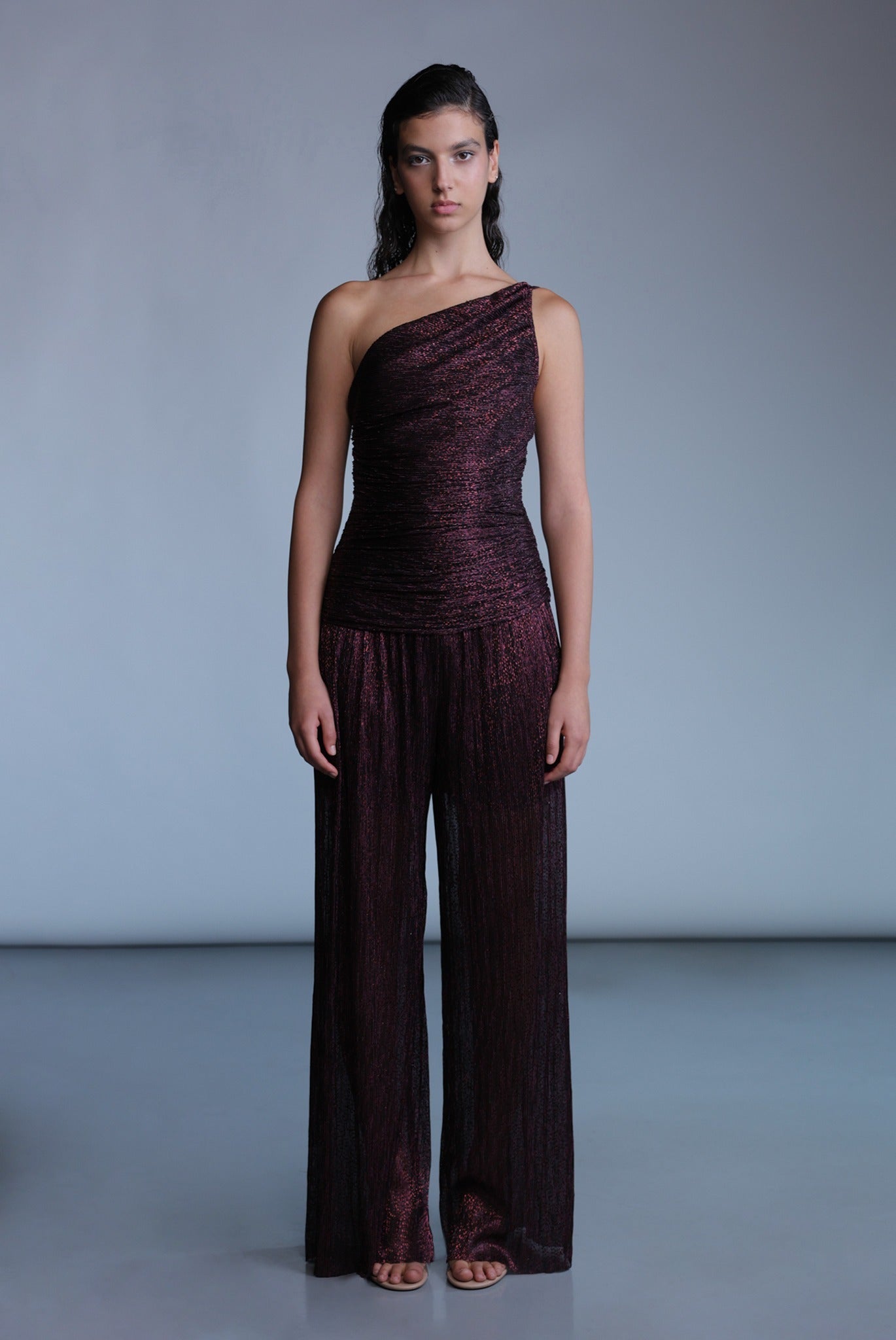 SABINA MUSAYEV - ray_lurex_w_foil_dark_raisin_pre_fall_24_25