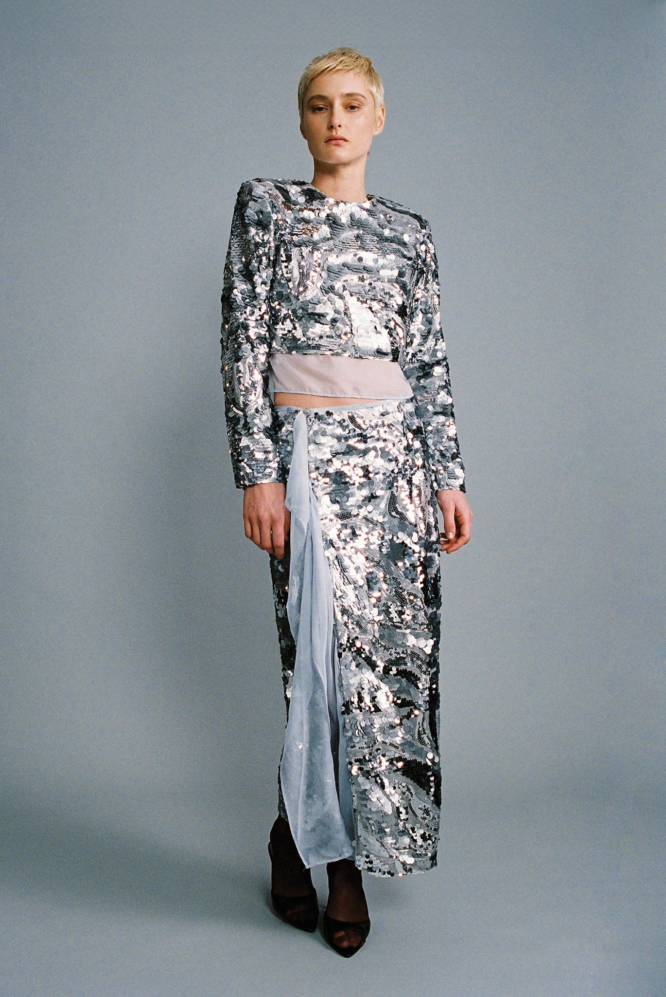 SABINA MUSAYEV - gradient_sequins_on_chiffon_silver_fw_24_25