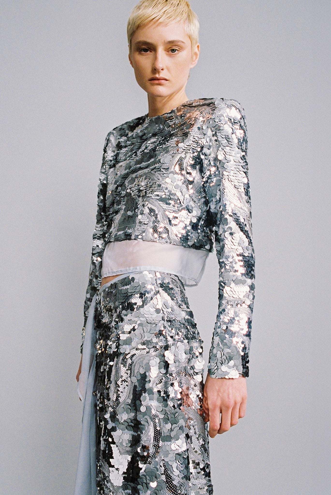 SABINA MUSAYEV - gradient_sequins_on_chiffon_silver_fw_24_25