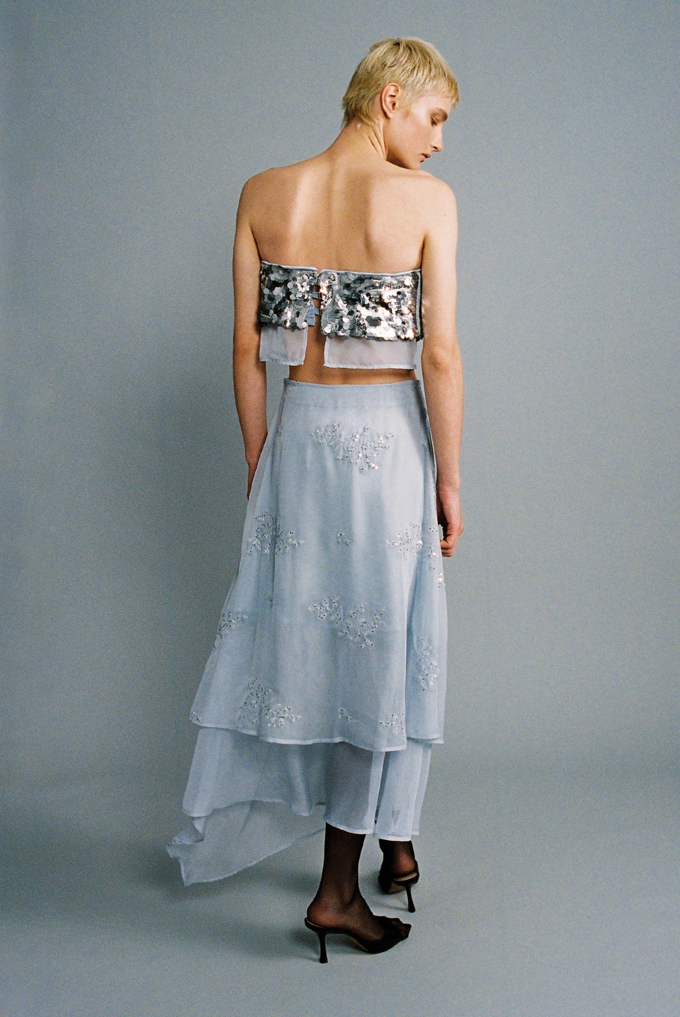 SABINA MUSAYEV - embroidered_chiffon_ice_blue_fw_24_25