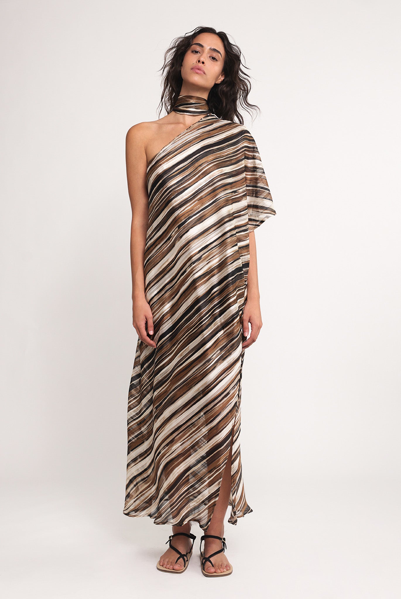 SABINA MUSAYEV - stripe_print_brown_print_spring_25