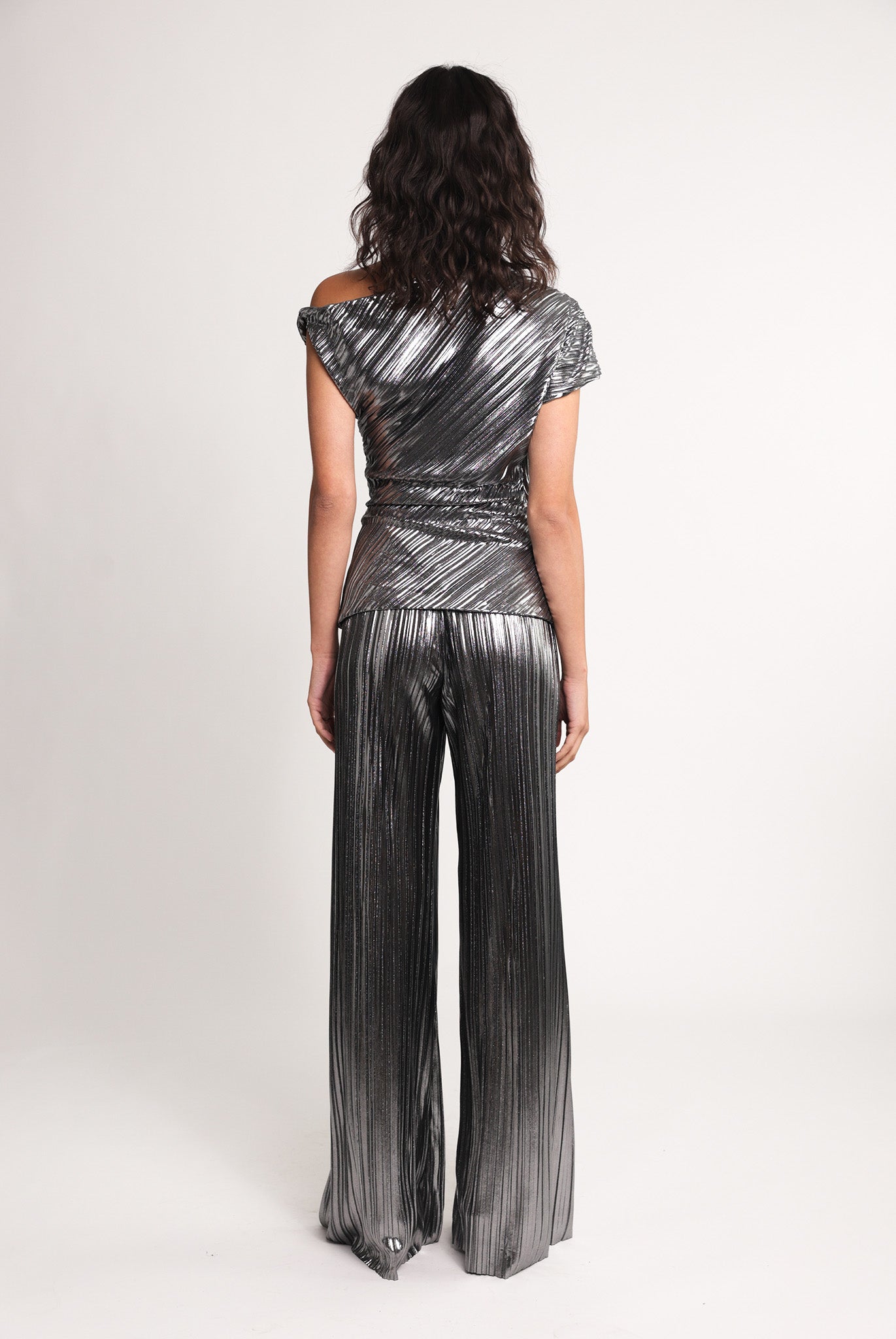 SABINA MUSAYEV - foil_pleated_knit_dark_silver_spring_25