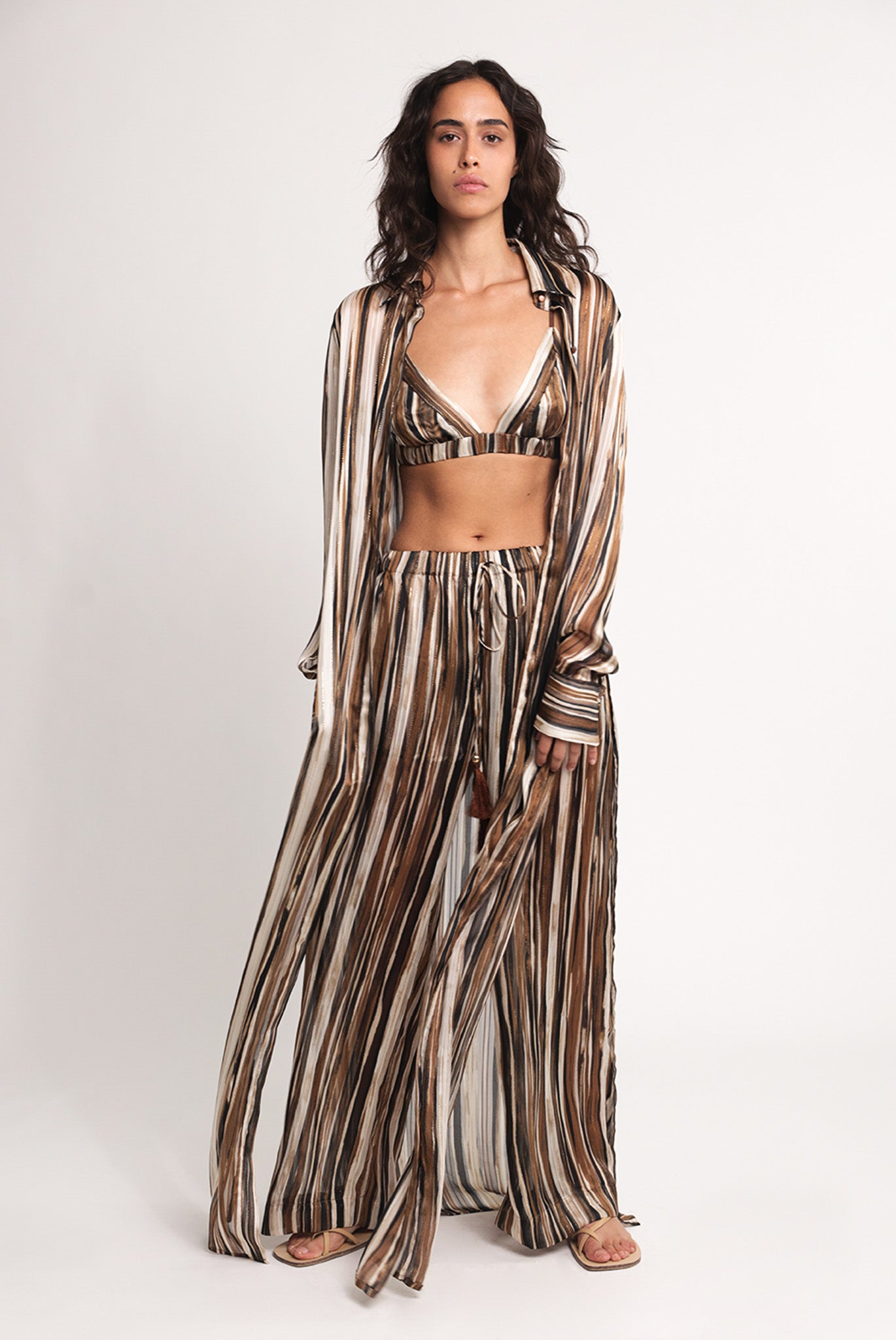 SABINA MUSAYEV - stripe_print_brown_print_spring_25