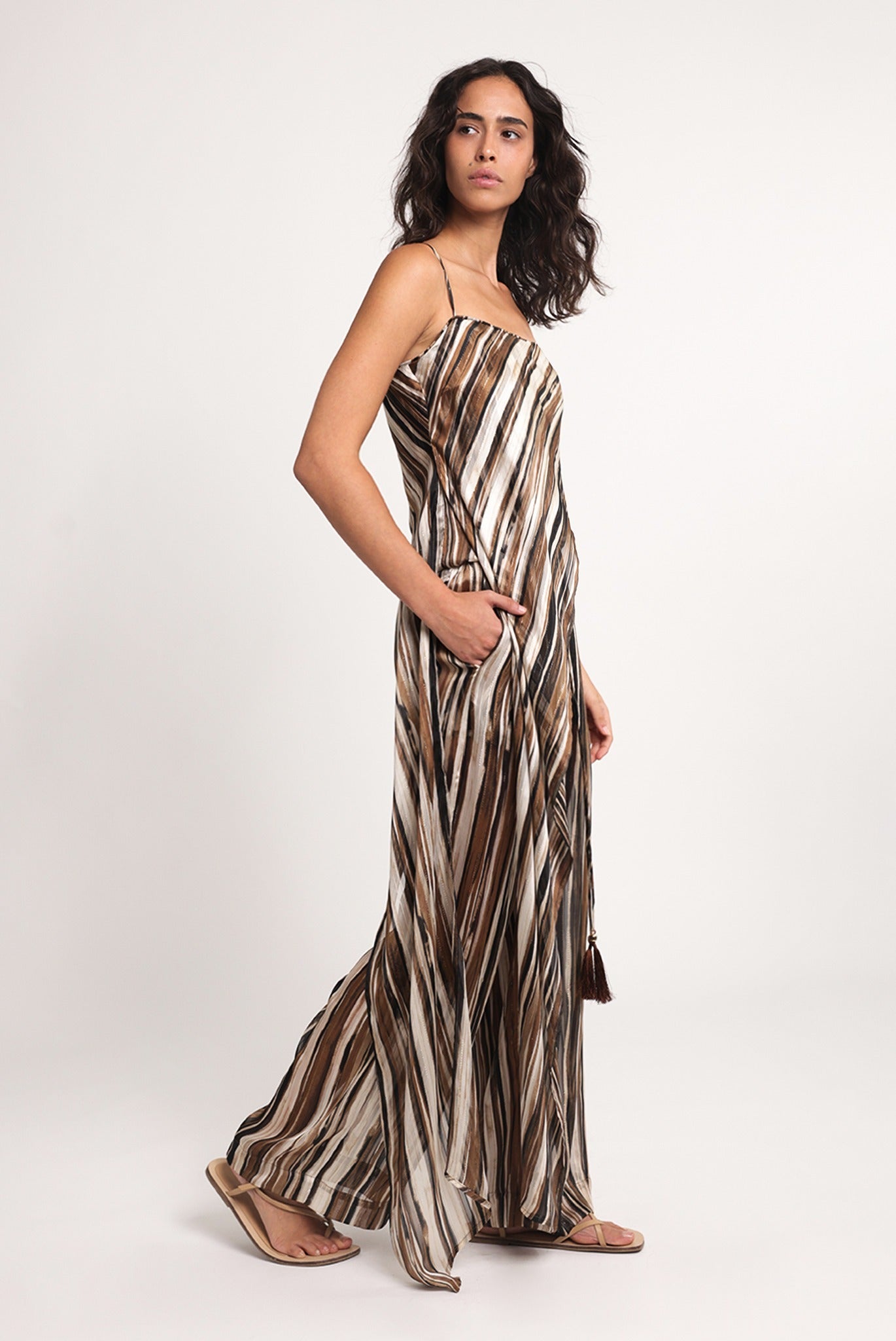 SABINA MUSAYEV - stripe_print_brown_print_spring_25