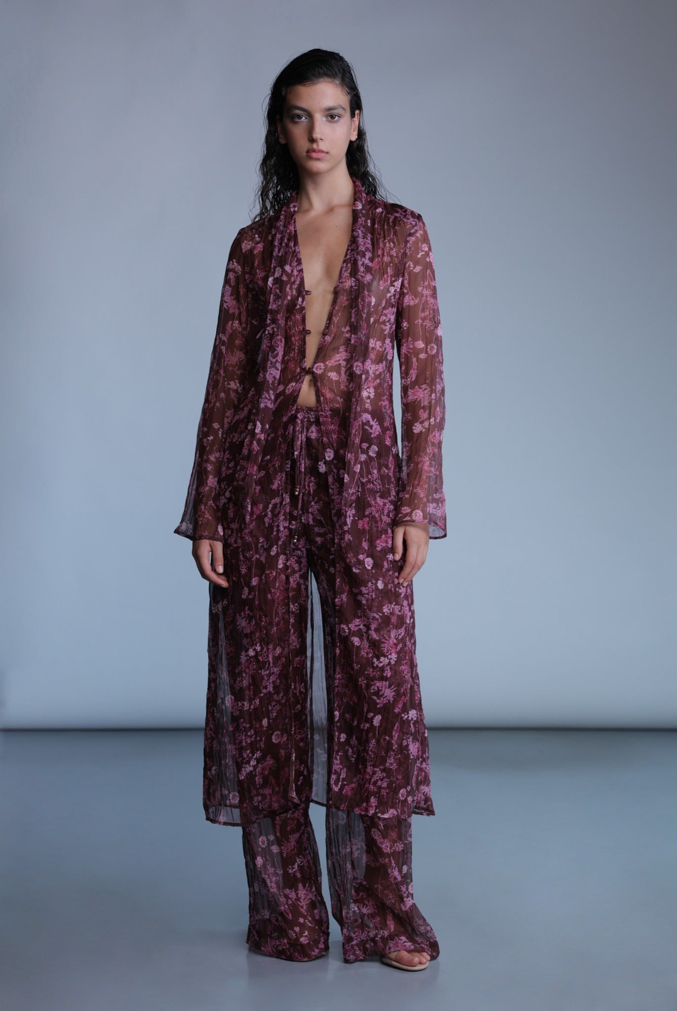 SABINA MUSAYEV - wild_flower_print_mahogany_brown_print_pre_fall_24_25