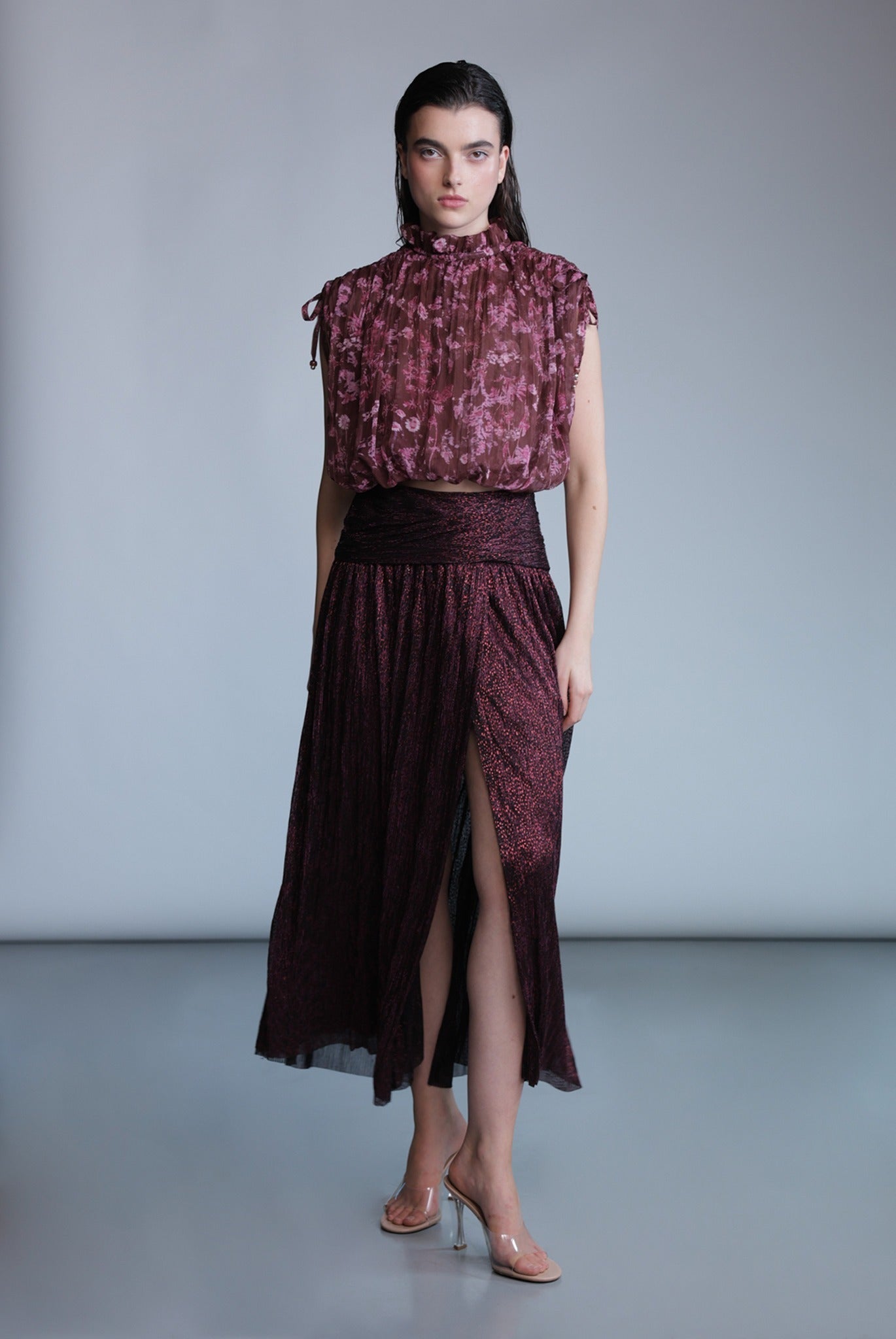 SABINA MUSAYEV - wild_flower_print_mahogany_brown_print_pre_fall_24_25