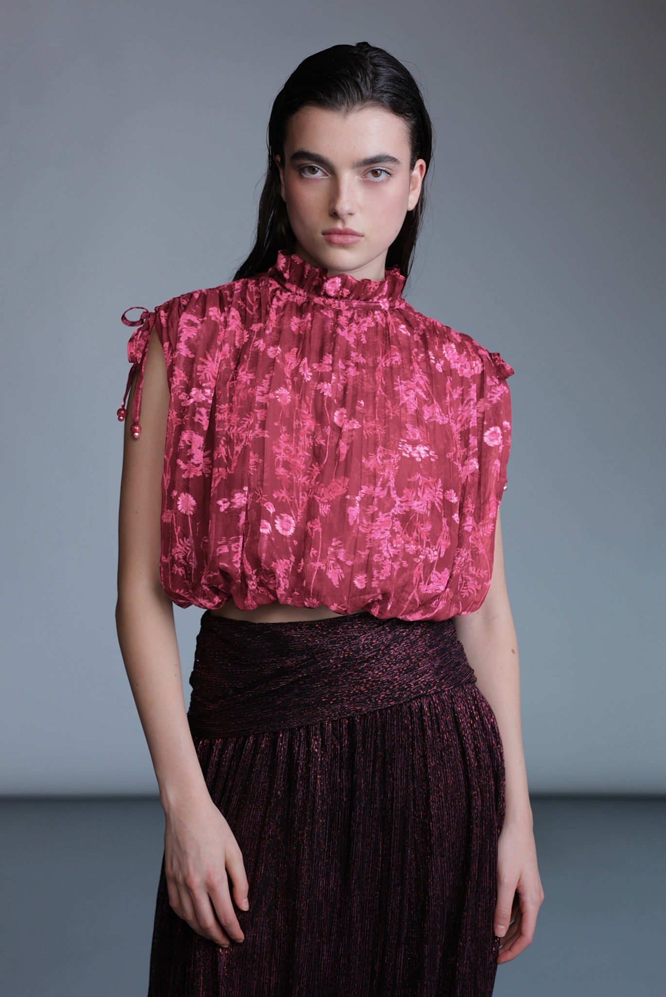 SABINA MUSAYEV - wild_flower_fuchsia_pink_print_pre_fall_24_25