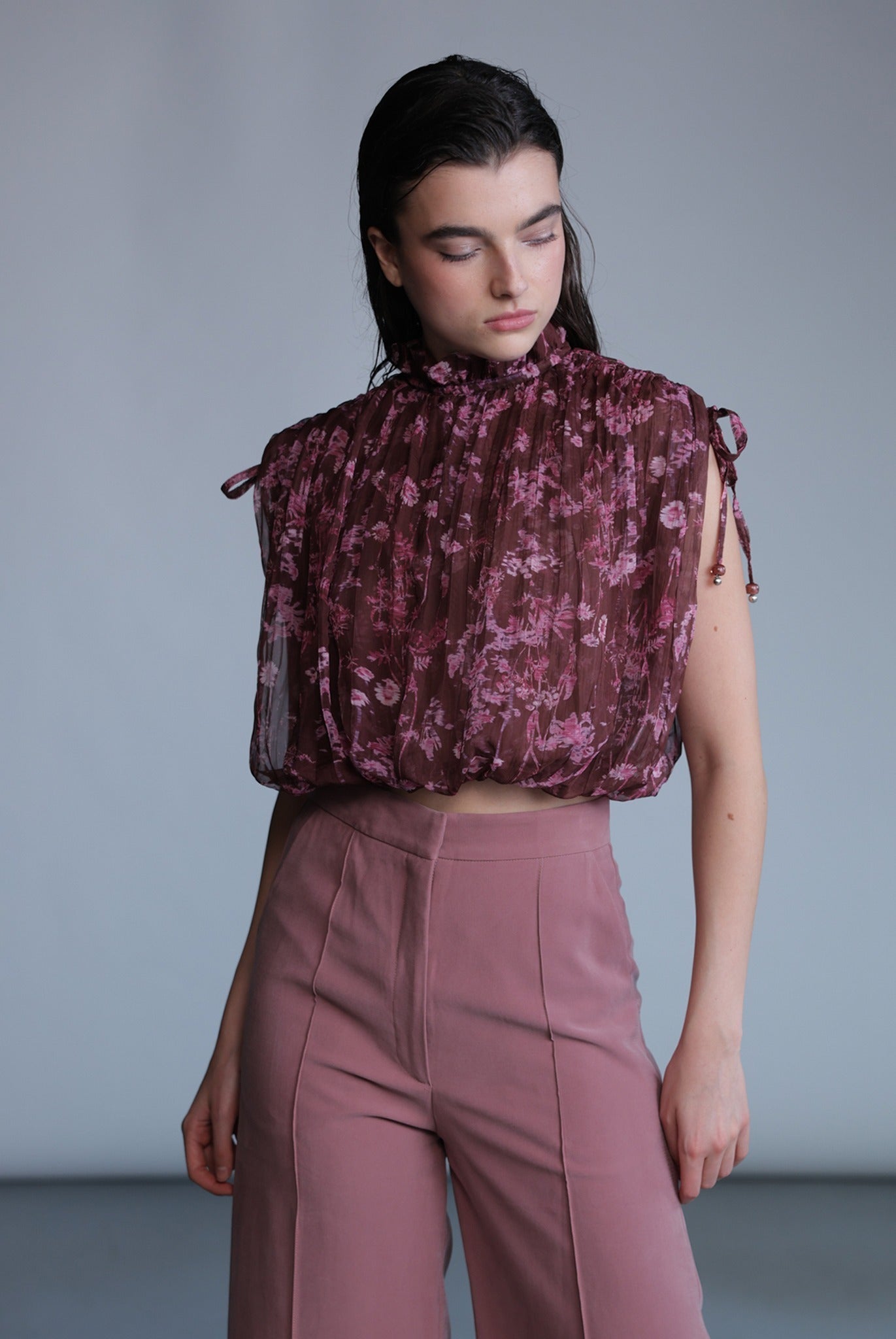 SABINA MUSAYEV - diagonal_viscose_blend_ash_rose_pre_fall_24_25