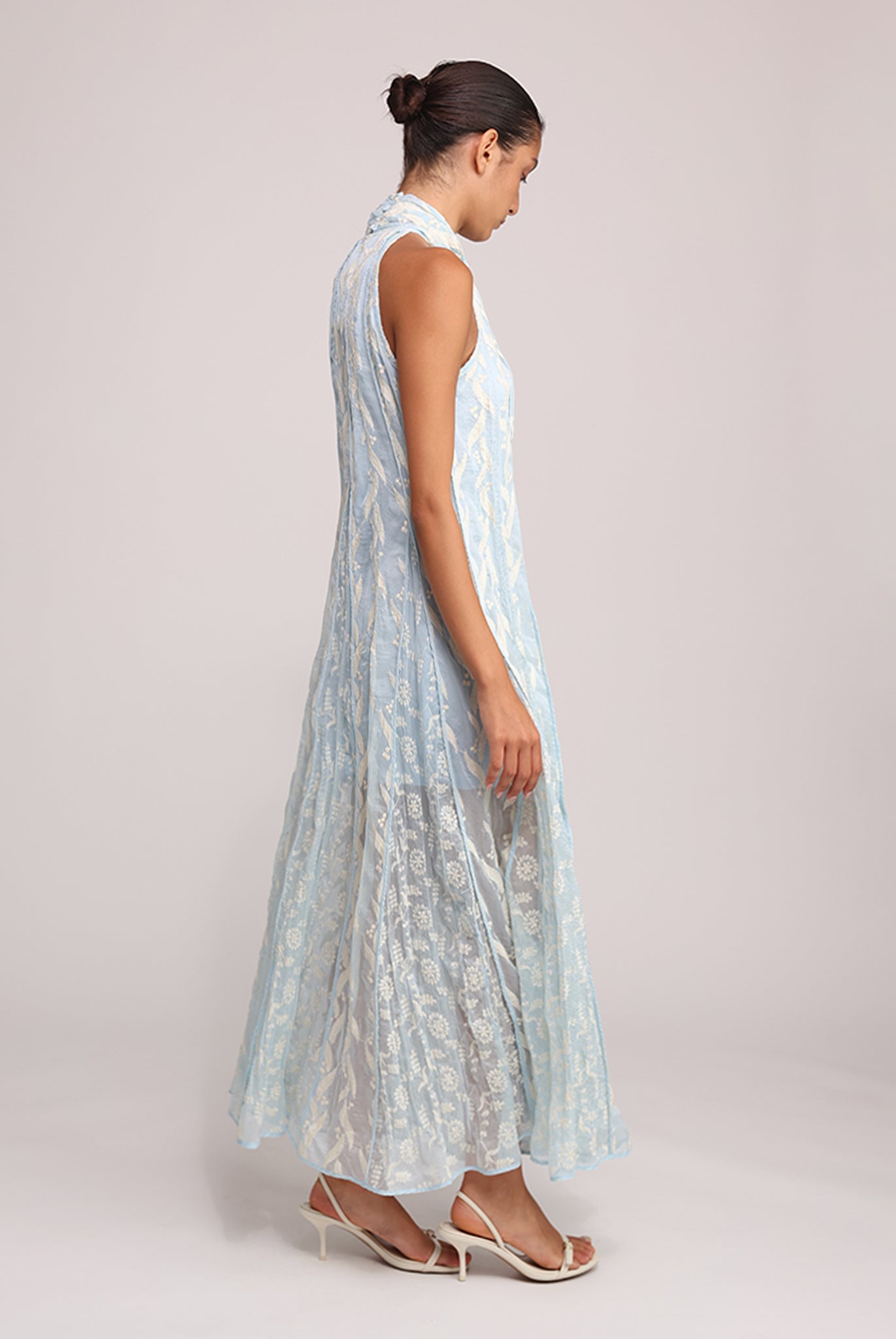 SABINA MUSAYEV - pleated_chiffon_w_emb_aqua_summer_25