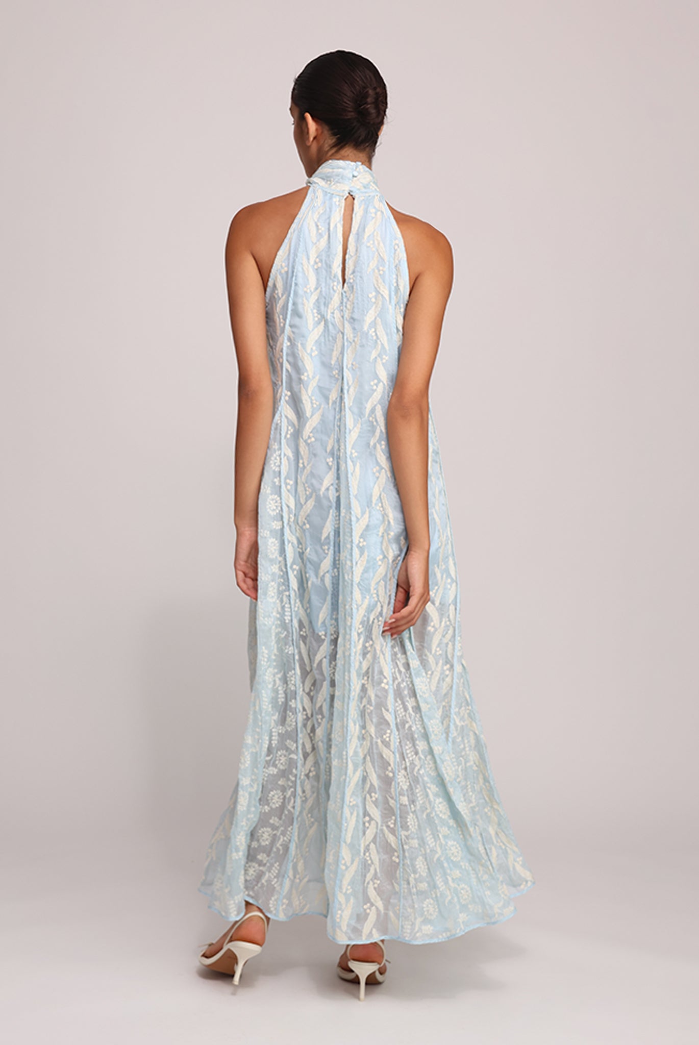 SABINA MUSAYEV - pleated_chiffon_w_emb_aqua_summer_25