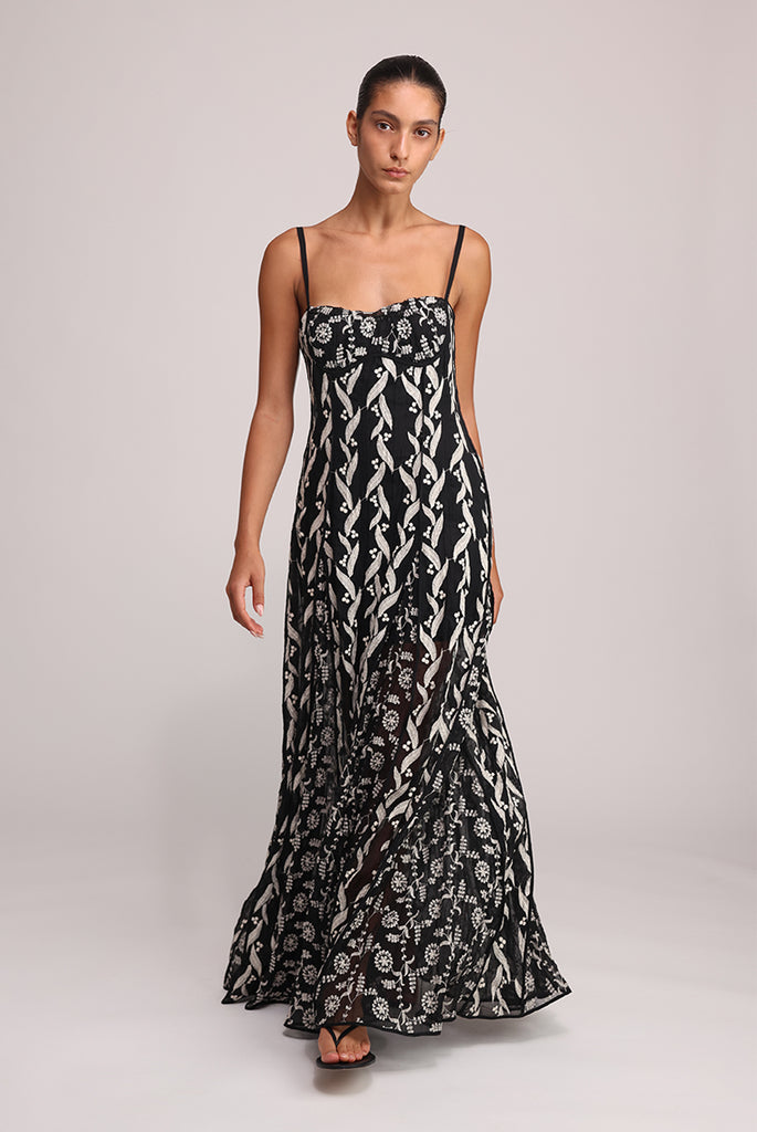 ワンピース SABINA MUSAYEV SABINA MUSAYEV Dresses Black (D20262 1003) Sabina Musayev Black Stretch Doro Long Dress | italist