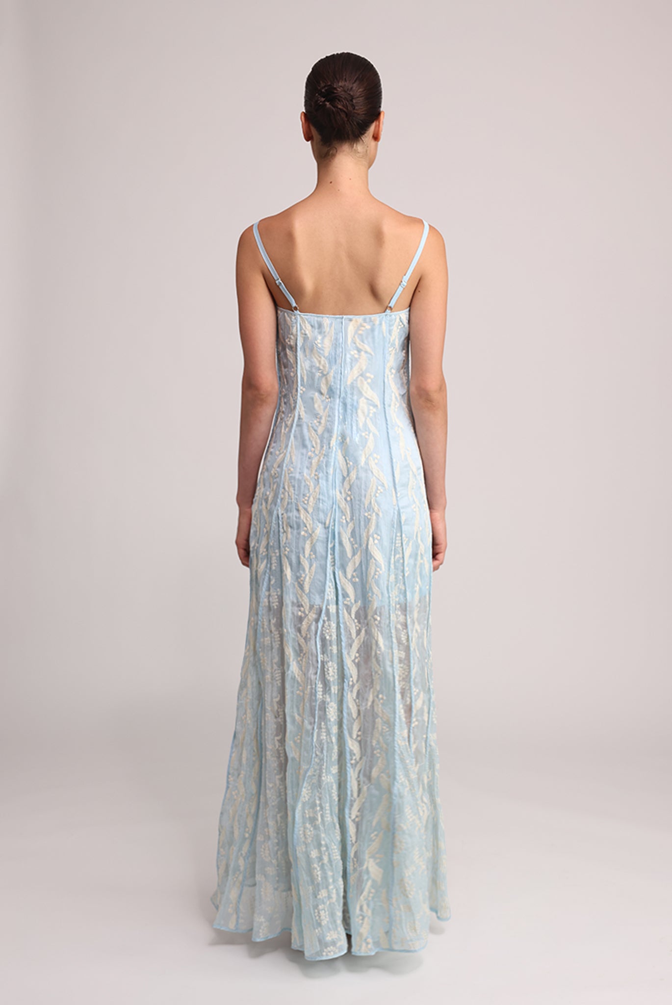 SABINA MUSAYEV - pleated_chiffon_w_emb_aqua_summer_25