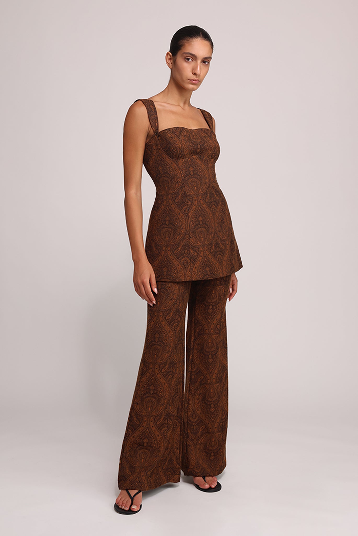 SABINA MUSAYEV - jacquard_paisley_black_rust_summer_25