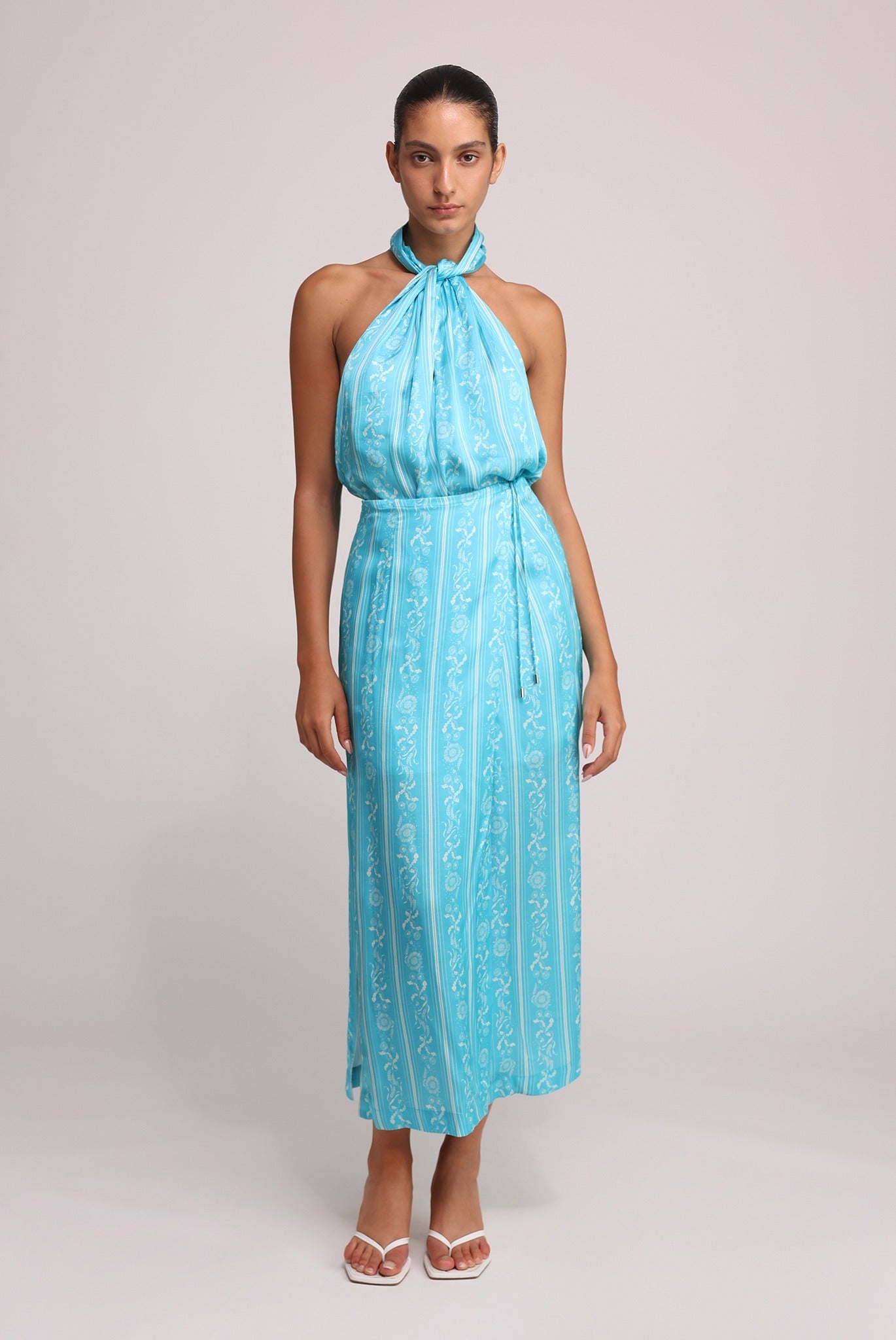 SABINA MUSAYEV - stripe_print_on_satin_turquoise_print_summer_25