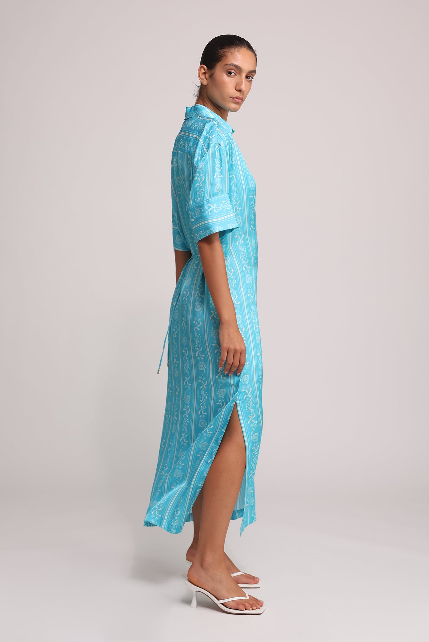 SABINA MUSAYEV - stripe_print_on_satin_turquoise_print_summer_25